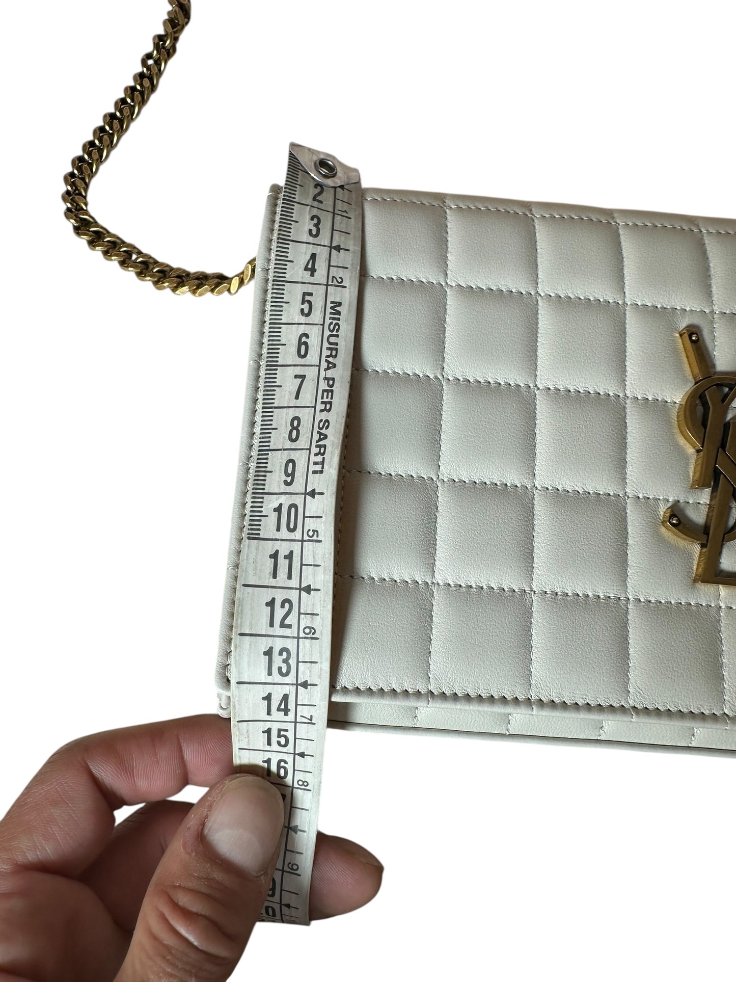 Yves Saint Laurent Pochette in pelle