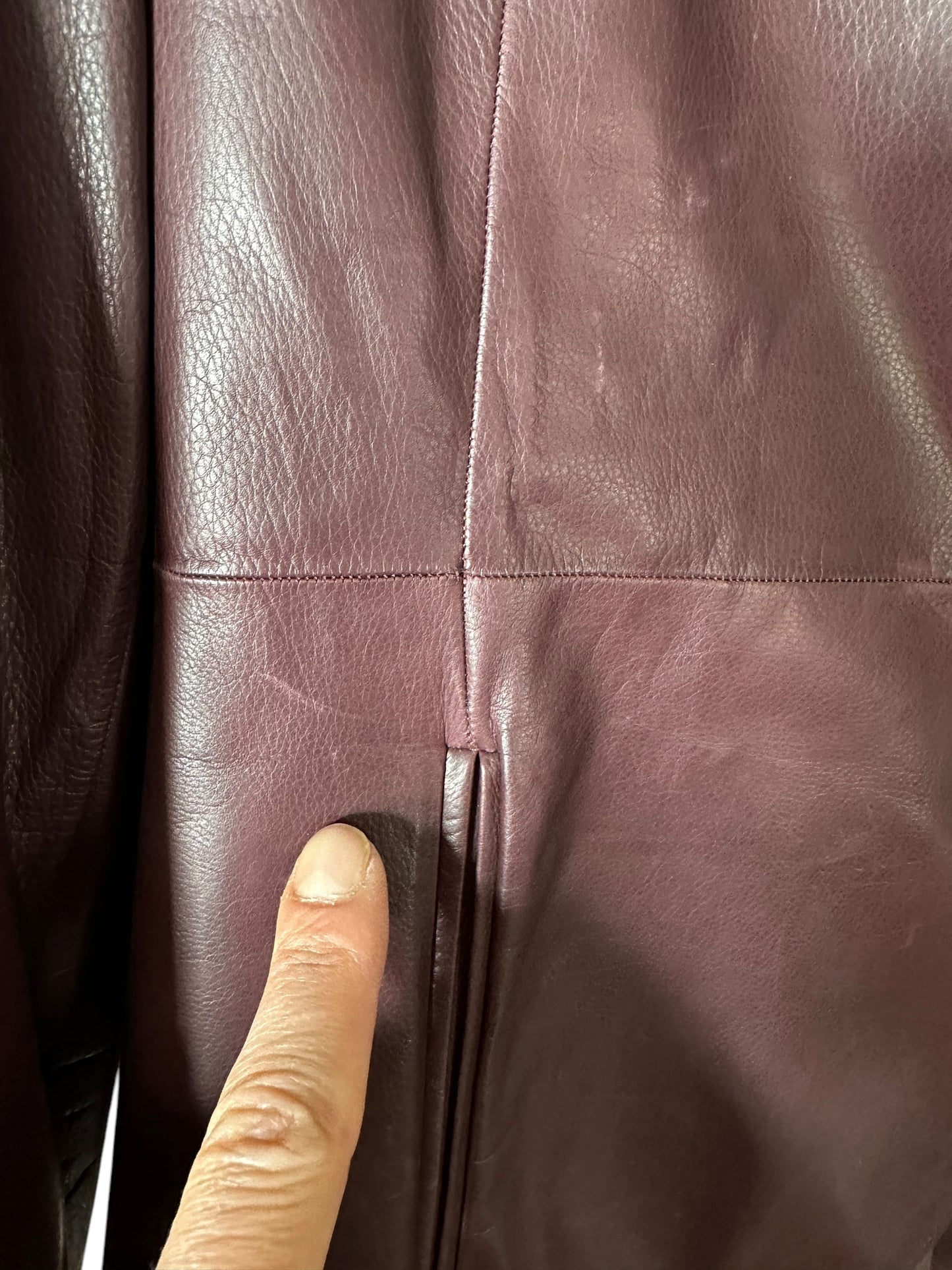 Jil Sander blazer in pelle (S)