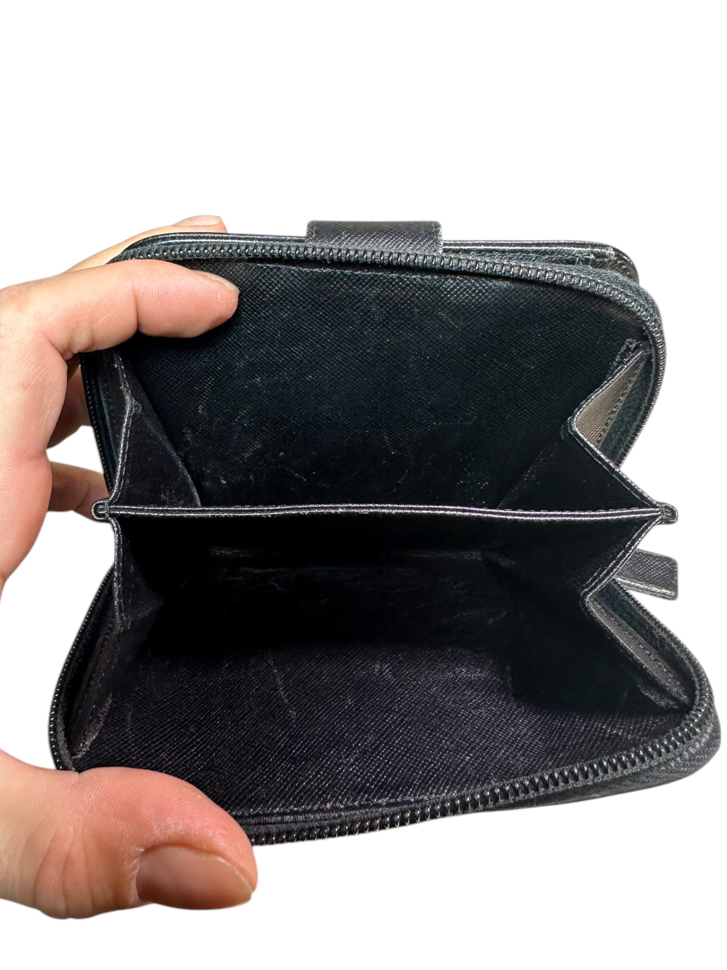 Prada portafoglio vintage in pelle
