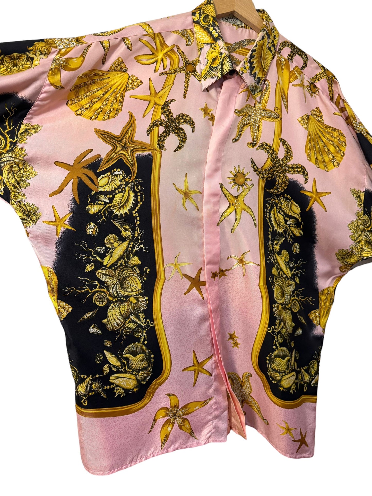 Gianni Versace camicia in seta (XL)
