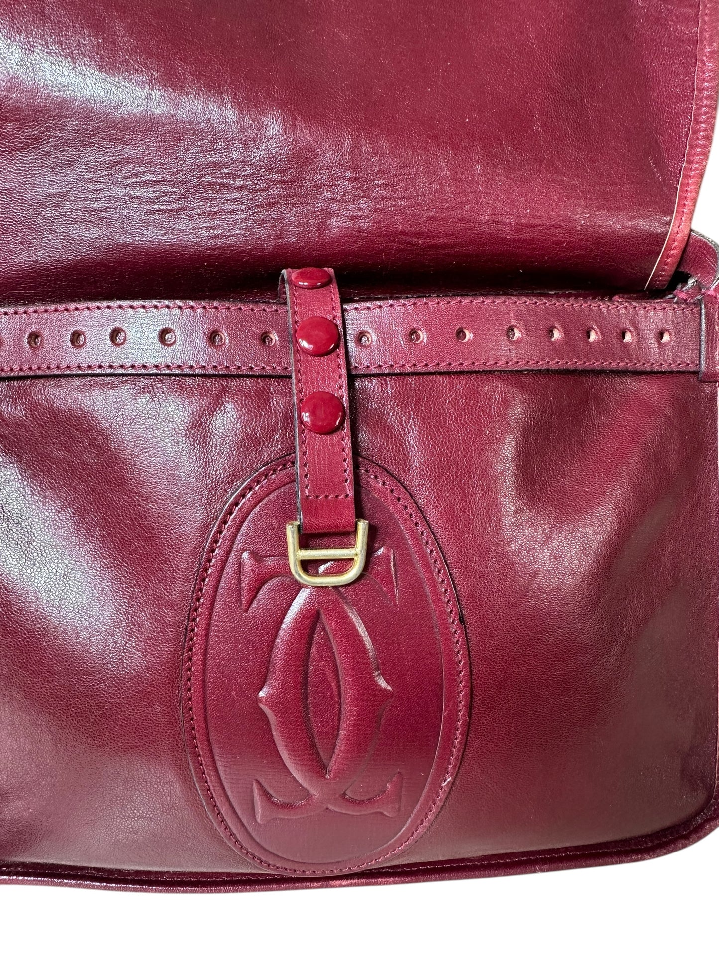 Cartier borsa vintage in pelle