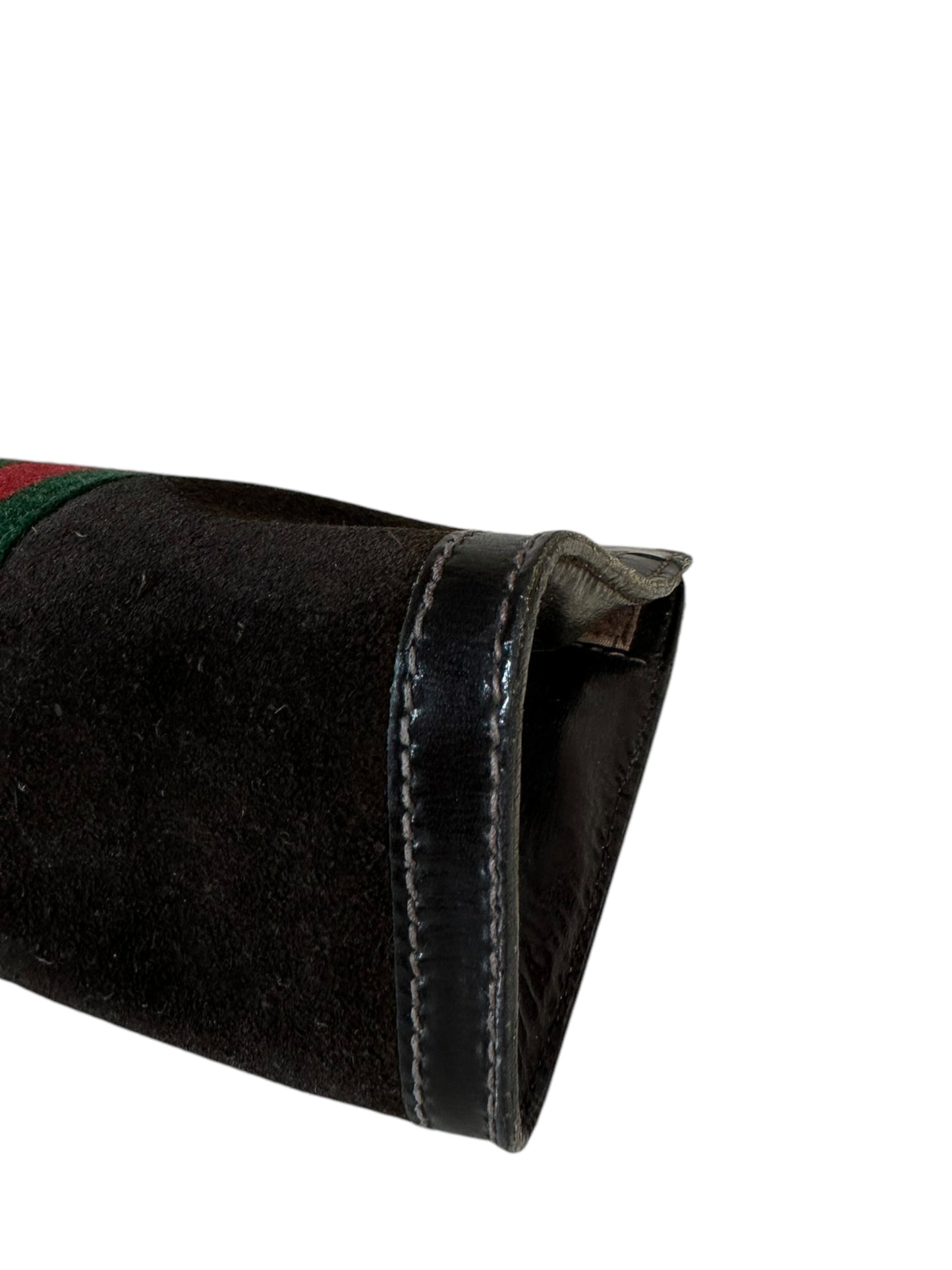 Gucci parfum mini pochette in velluto