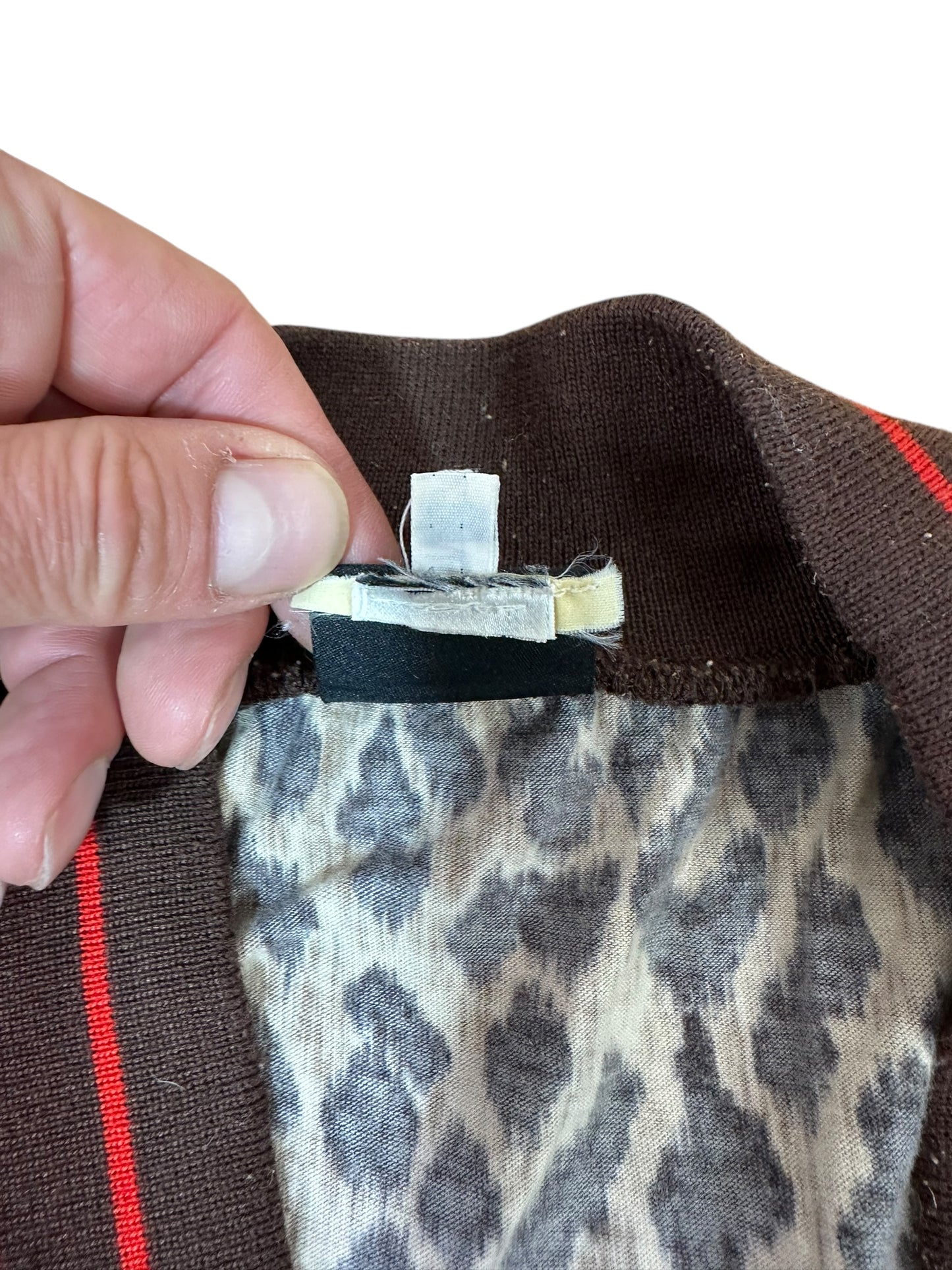 D&G gilet vintage animalier (S)