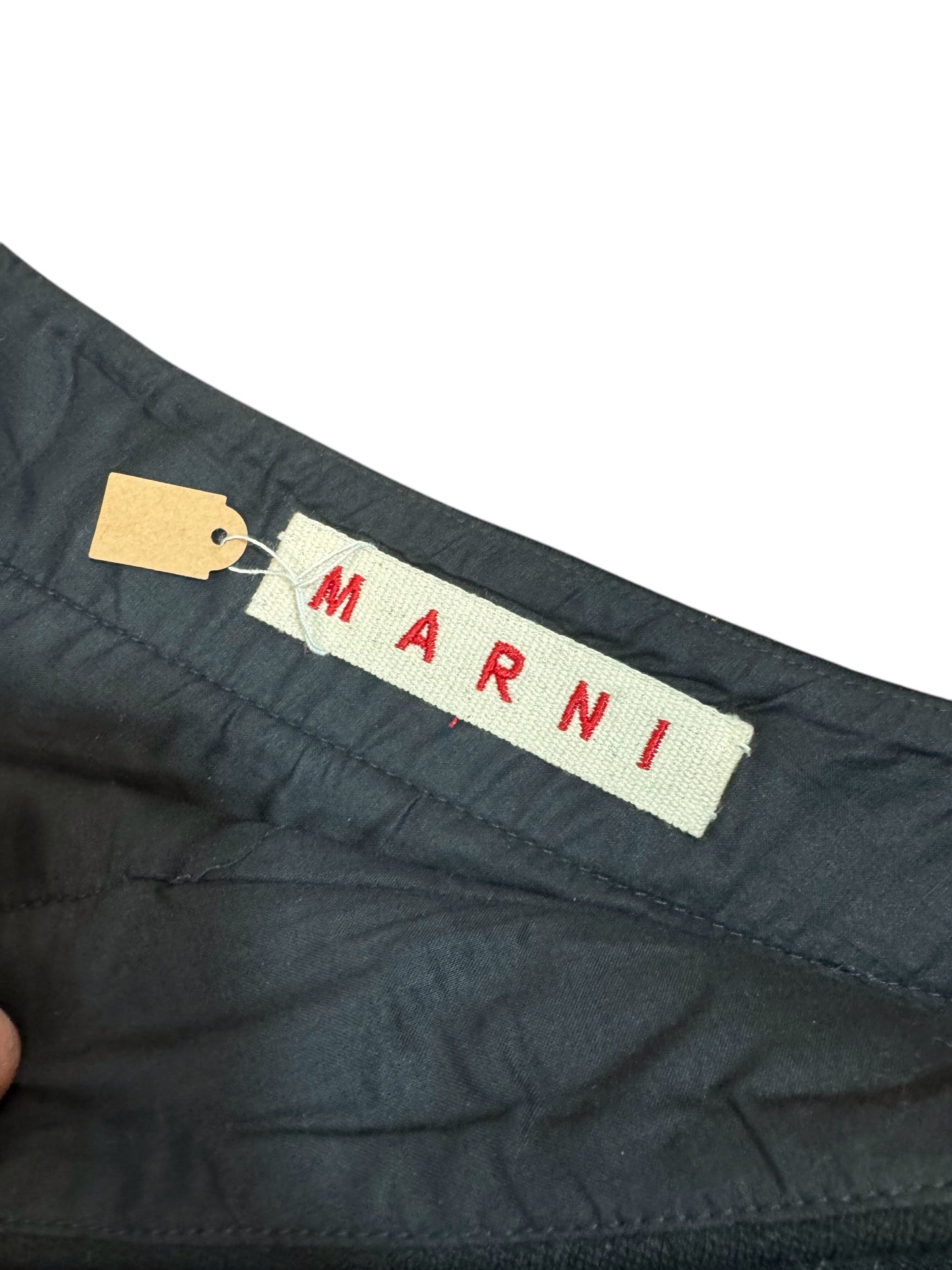 MARNI - Gonna Vintage con Dettagli Geometrici in Contrasto (44)