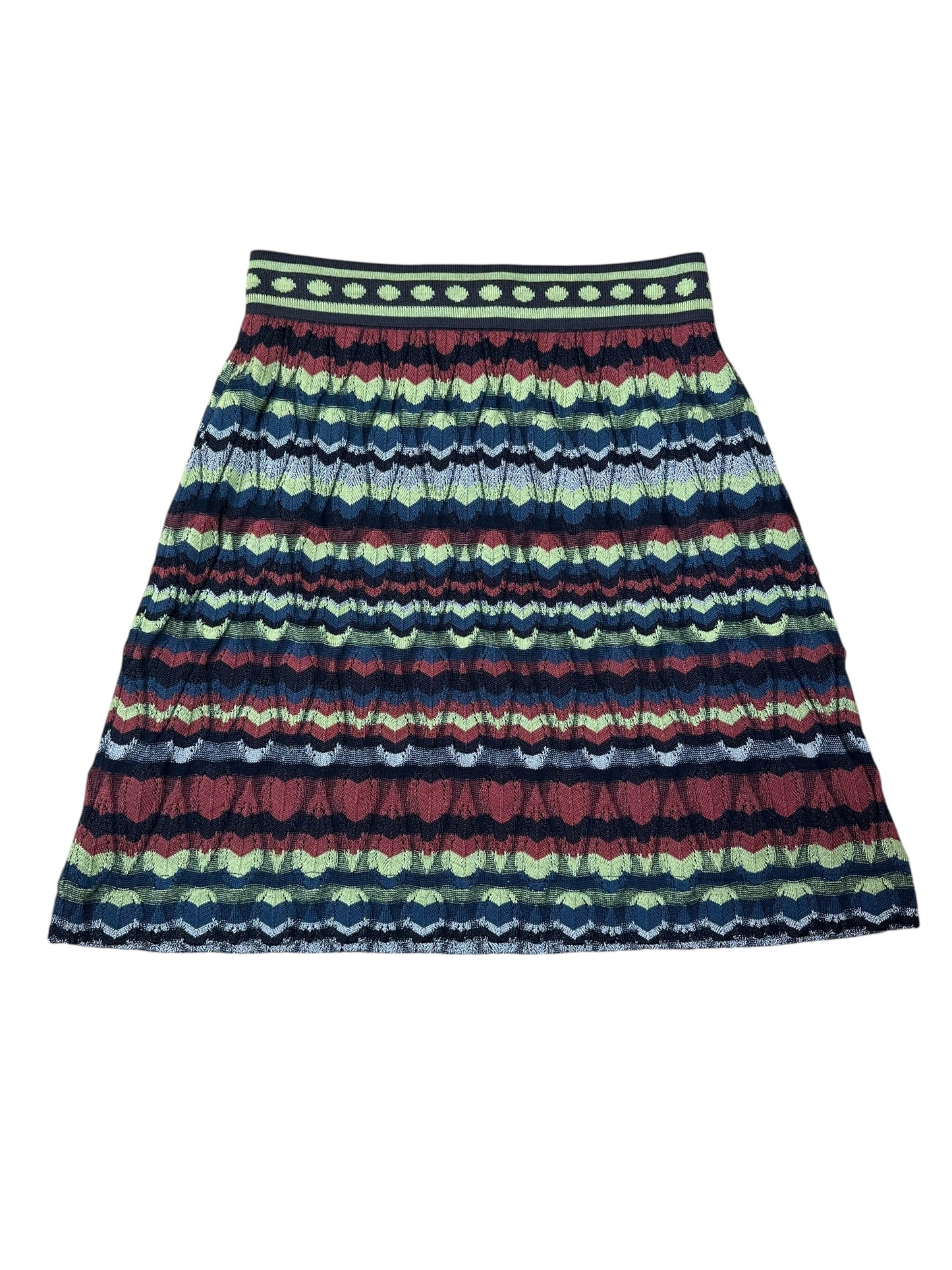 Missoni mini gonna in maglia (M)