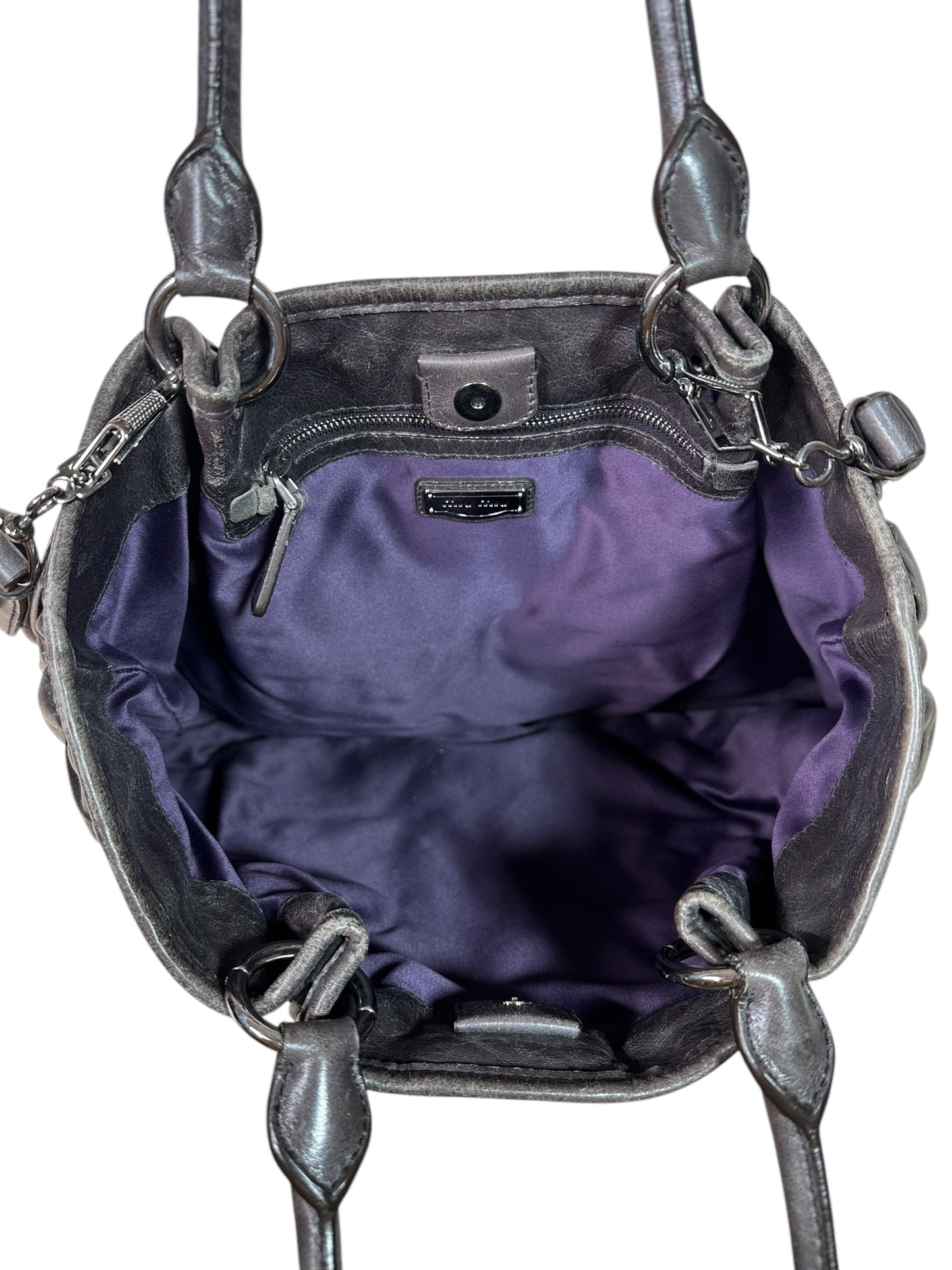 Miu Miu borsa in pelle matelassè