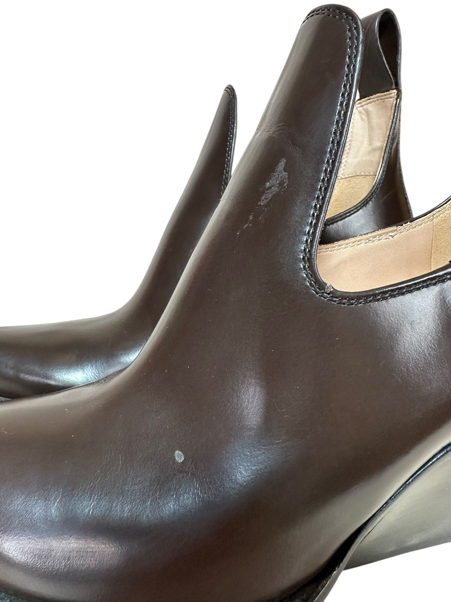 Bottega Veneta stivaletto in pelle (37)