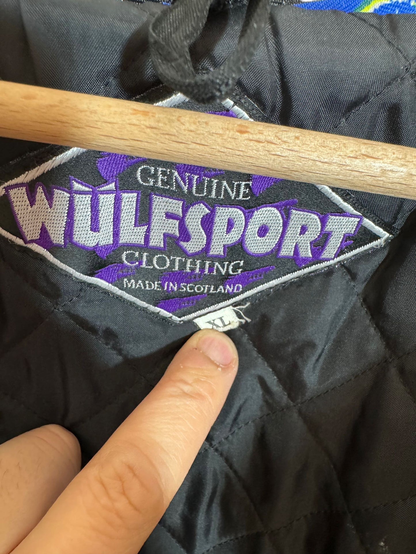 Giacca vintage sportiva Wulfsport (XL)