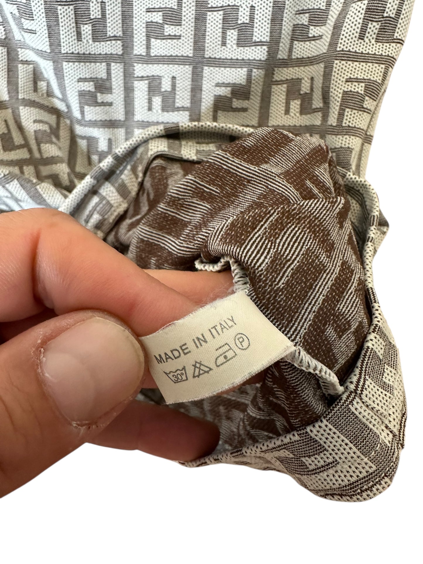 Fendi mini abito vintage FF (M)