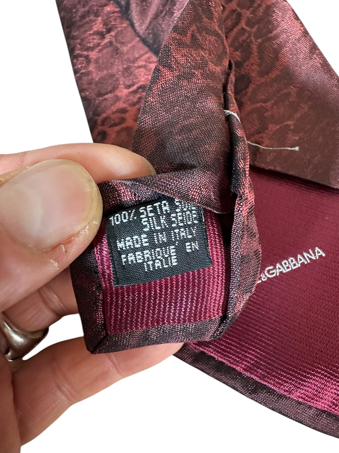 Dolce & Gabbana cravatta in seta