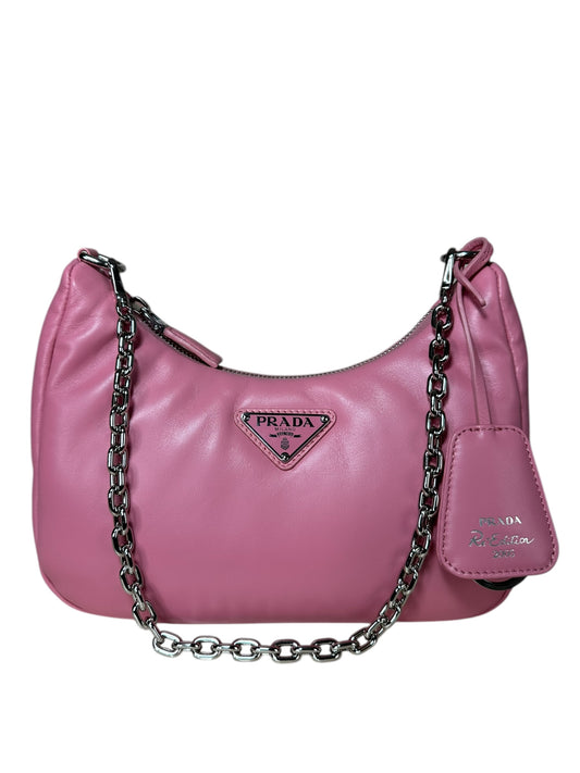 Prada Re edition board win pelle rosa