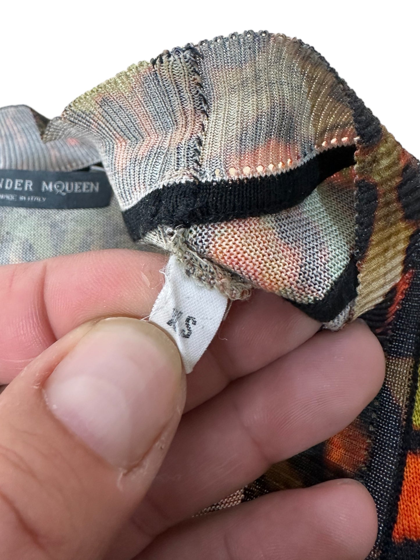 Alexander Mcqeen mini abito in seta (XS)