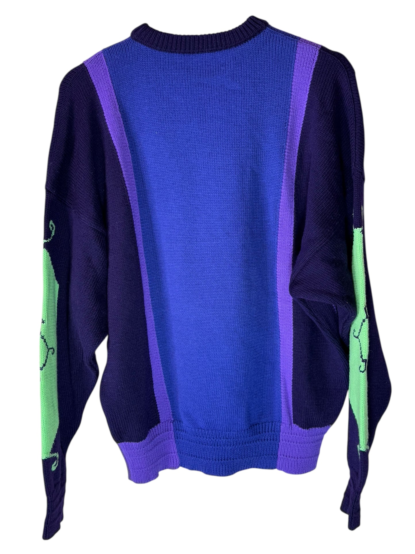 Maglione vintage Gianni Versace 100% lana - taglia 48, Made in Italy