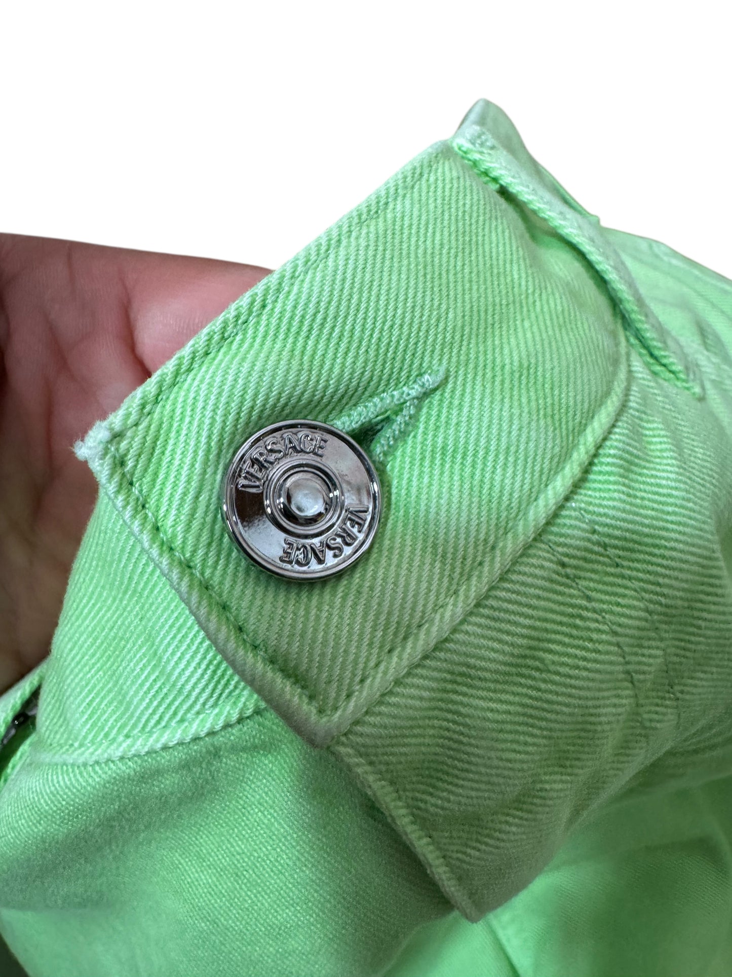 Versace pantaloni in denim - taglia 32