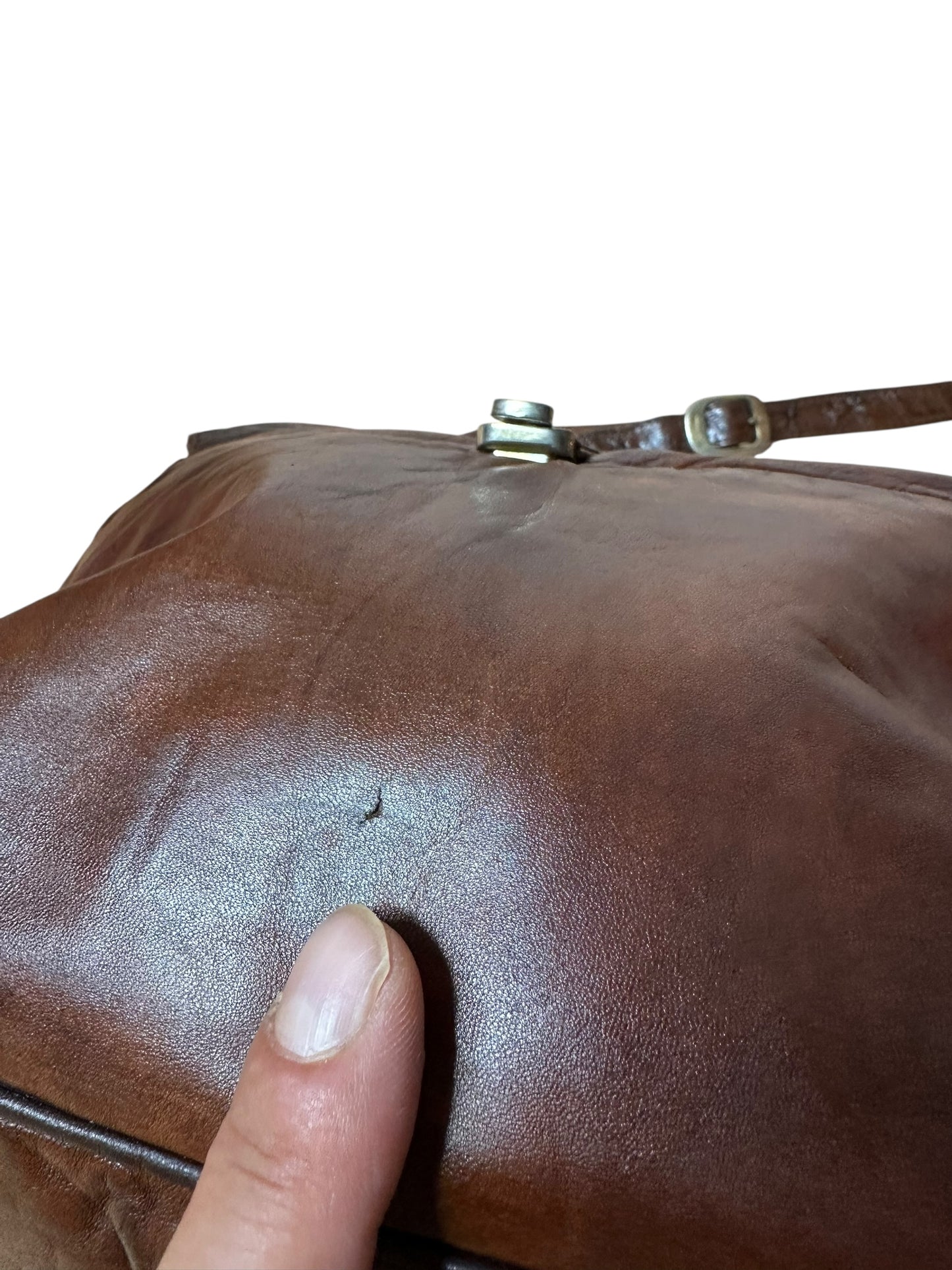 Salvatore Ferragamo borsa vintage in pelle