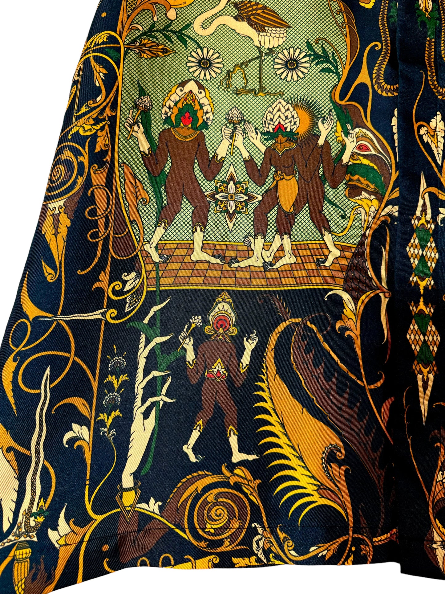 Camicia Fractal in seta