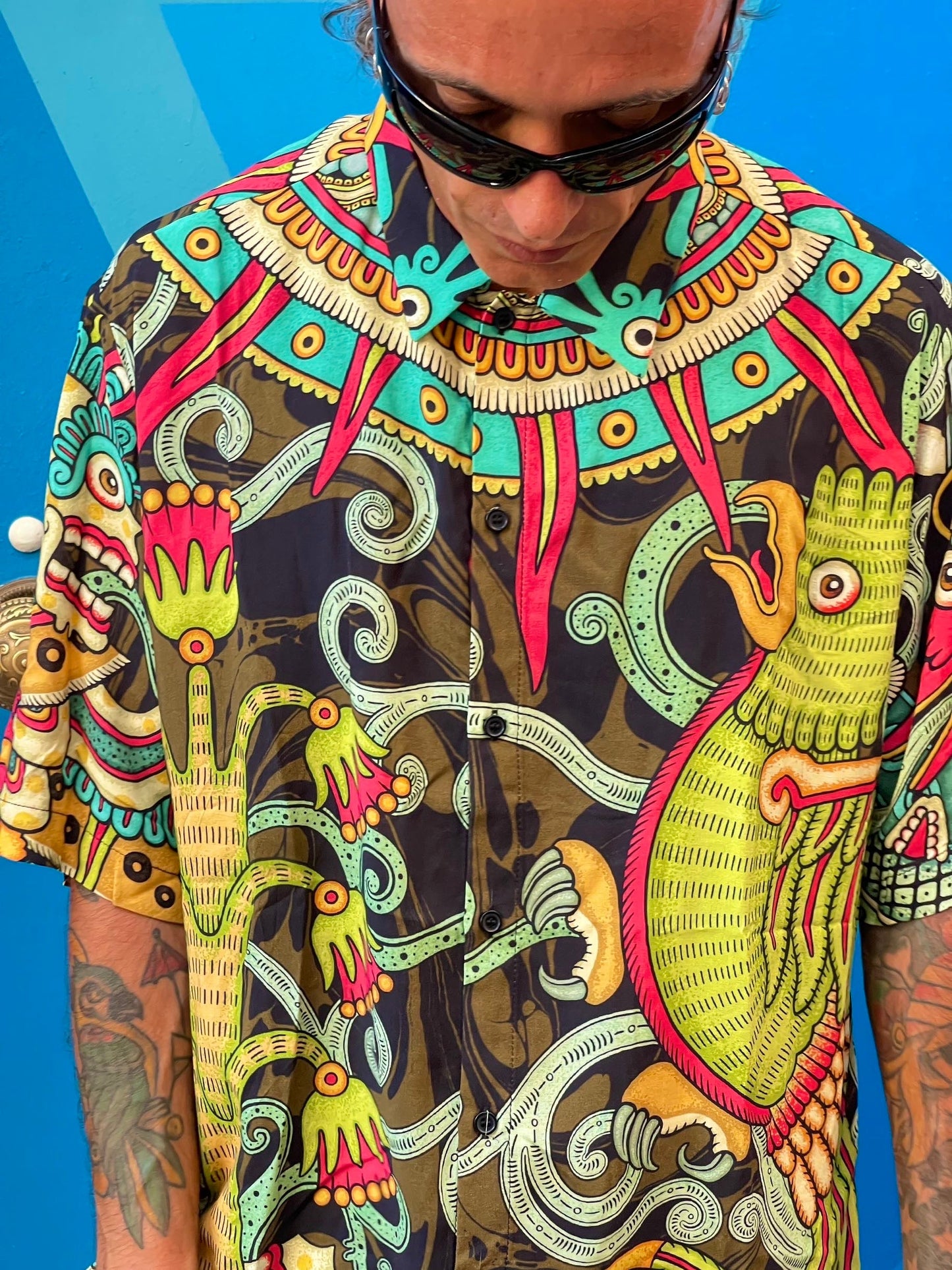 Camicia Tlilli Tlapalli