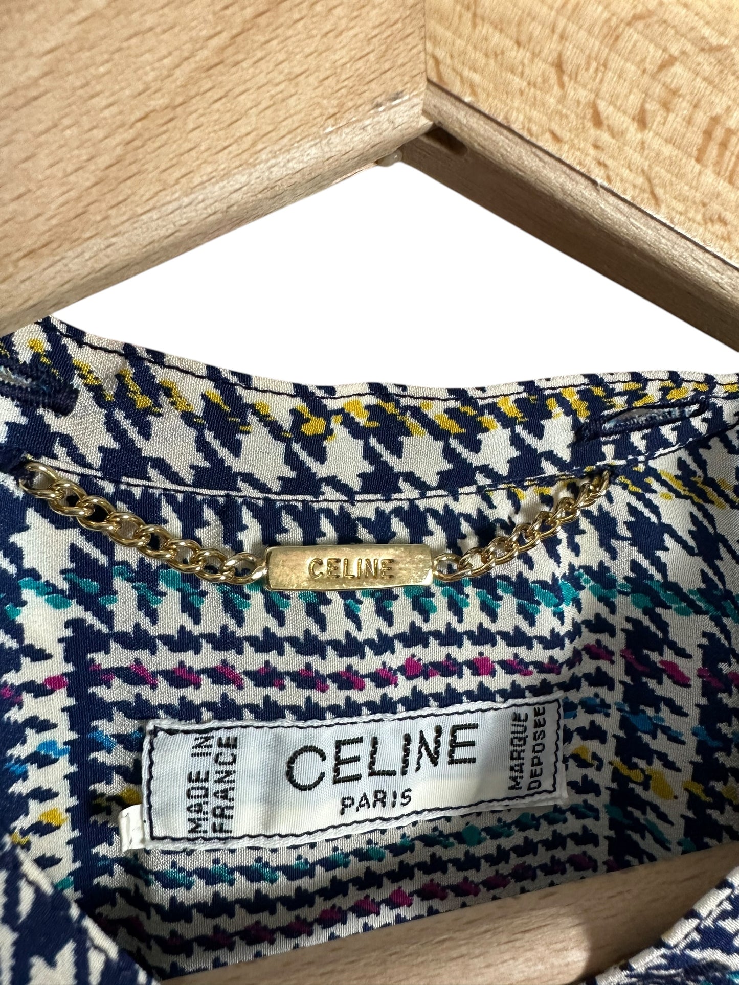 Celine abito vintage in seta (L)
