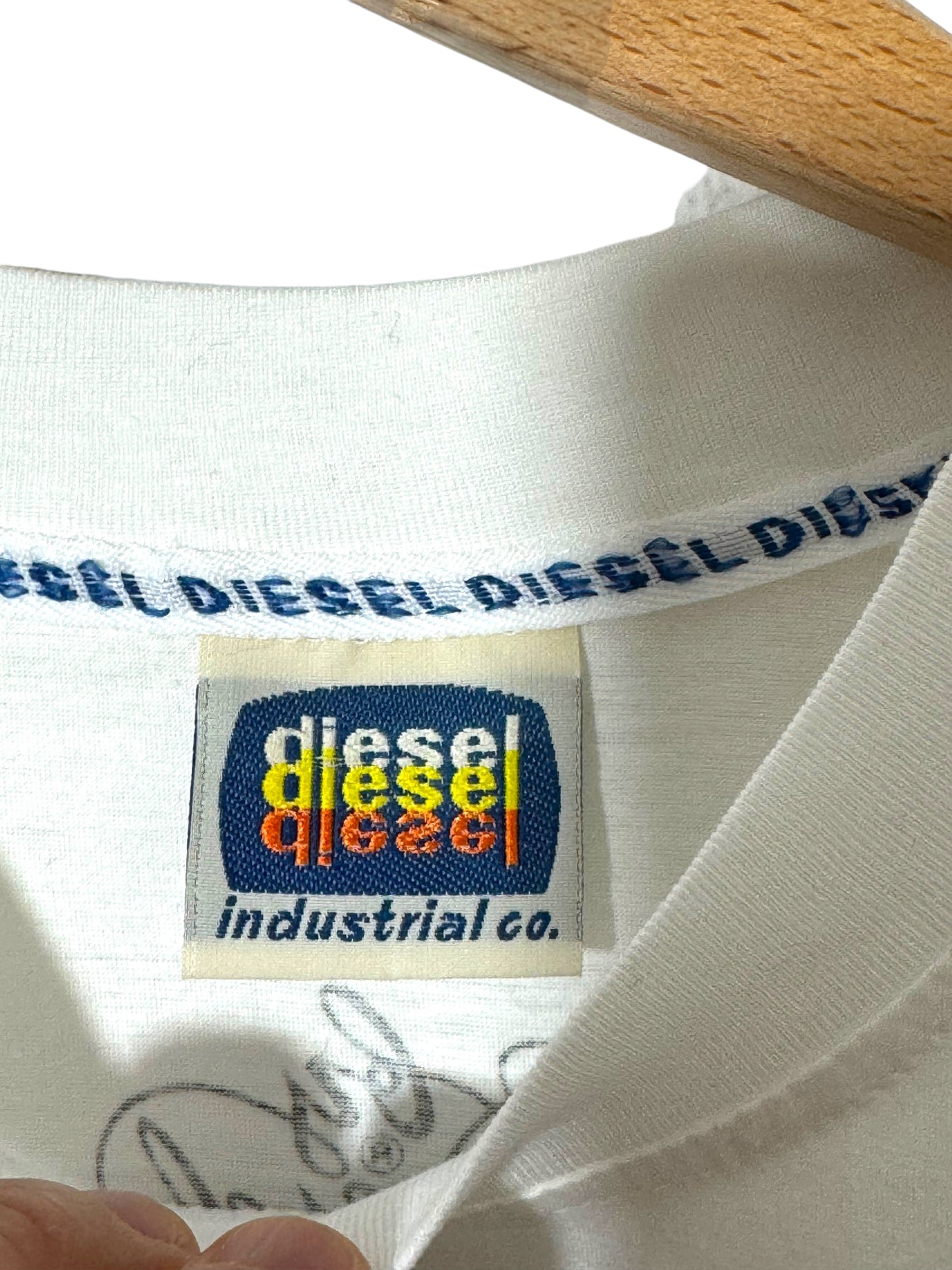 Diesel t-shirt vintage con stampa (M/L)