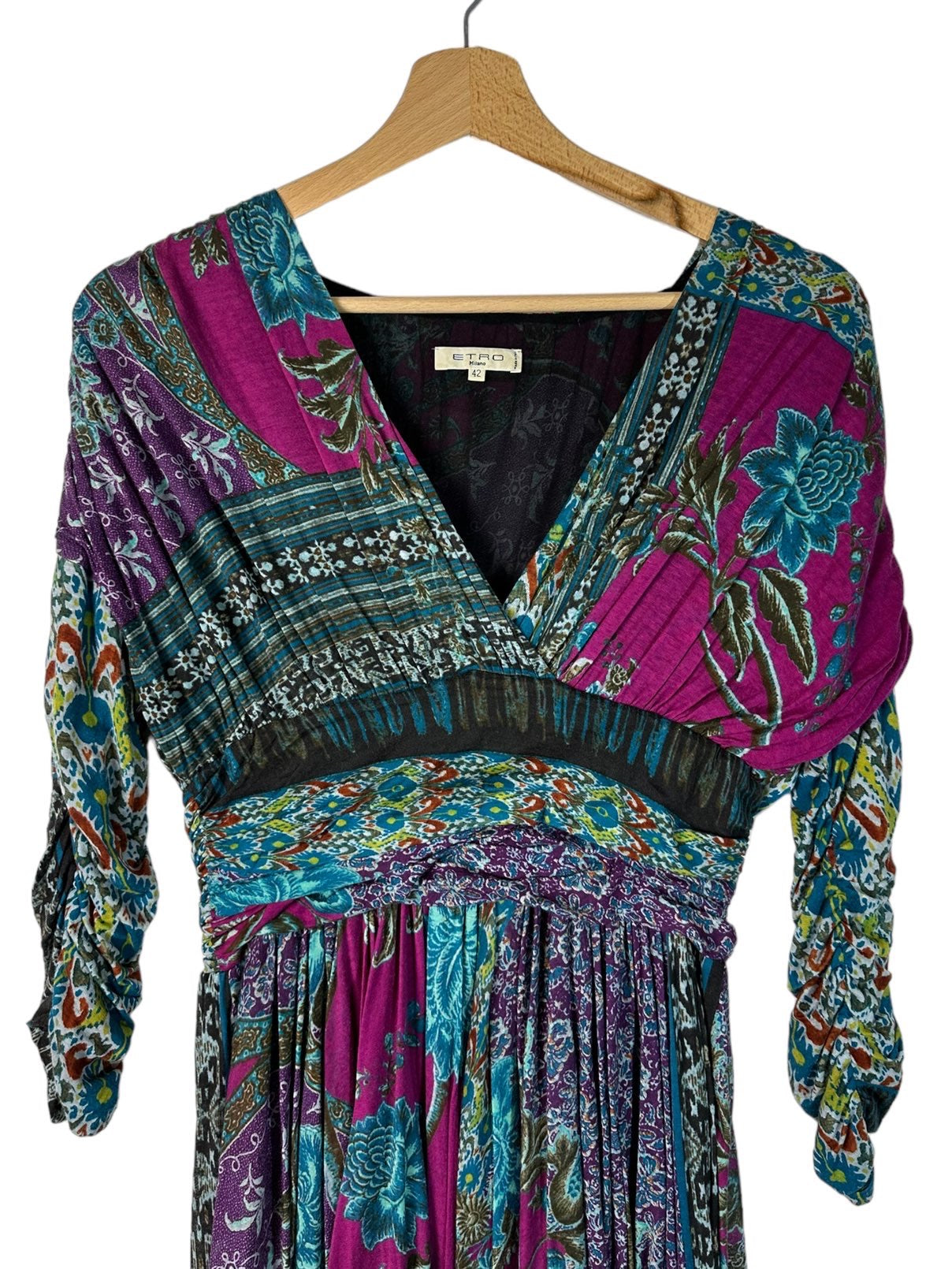 Etro abito vintage midí (M)