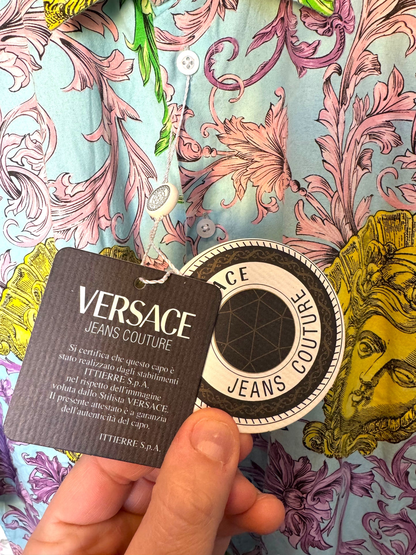 Versace Jeans Couture Camicia Vintage - Taglia S