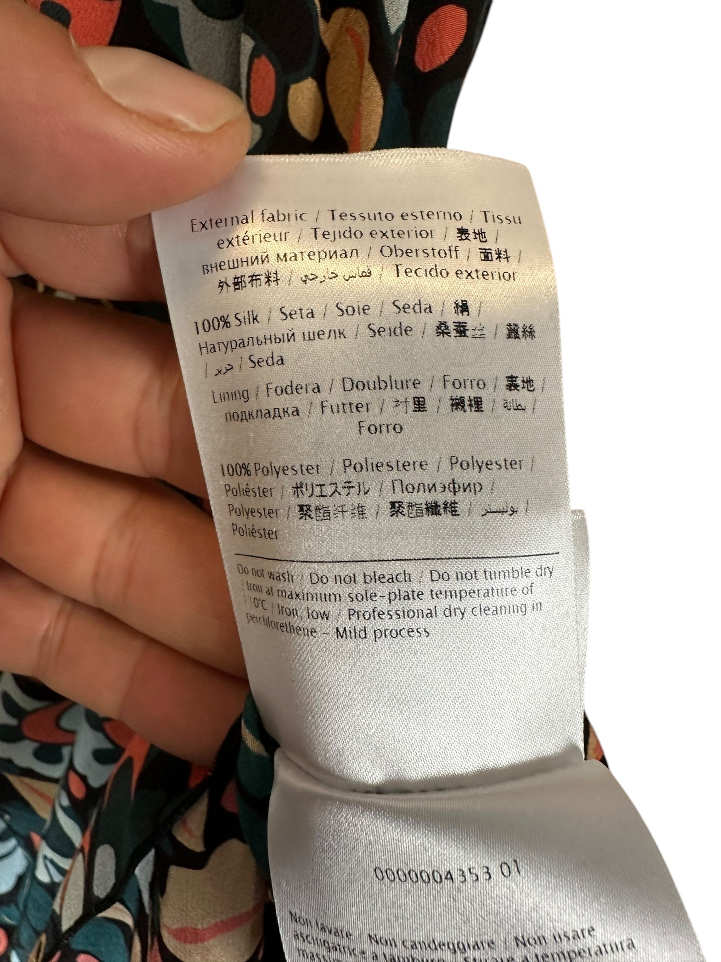 Missoni abito vintage in seta (S)