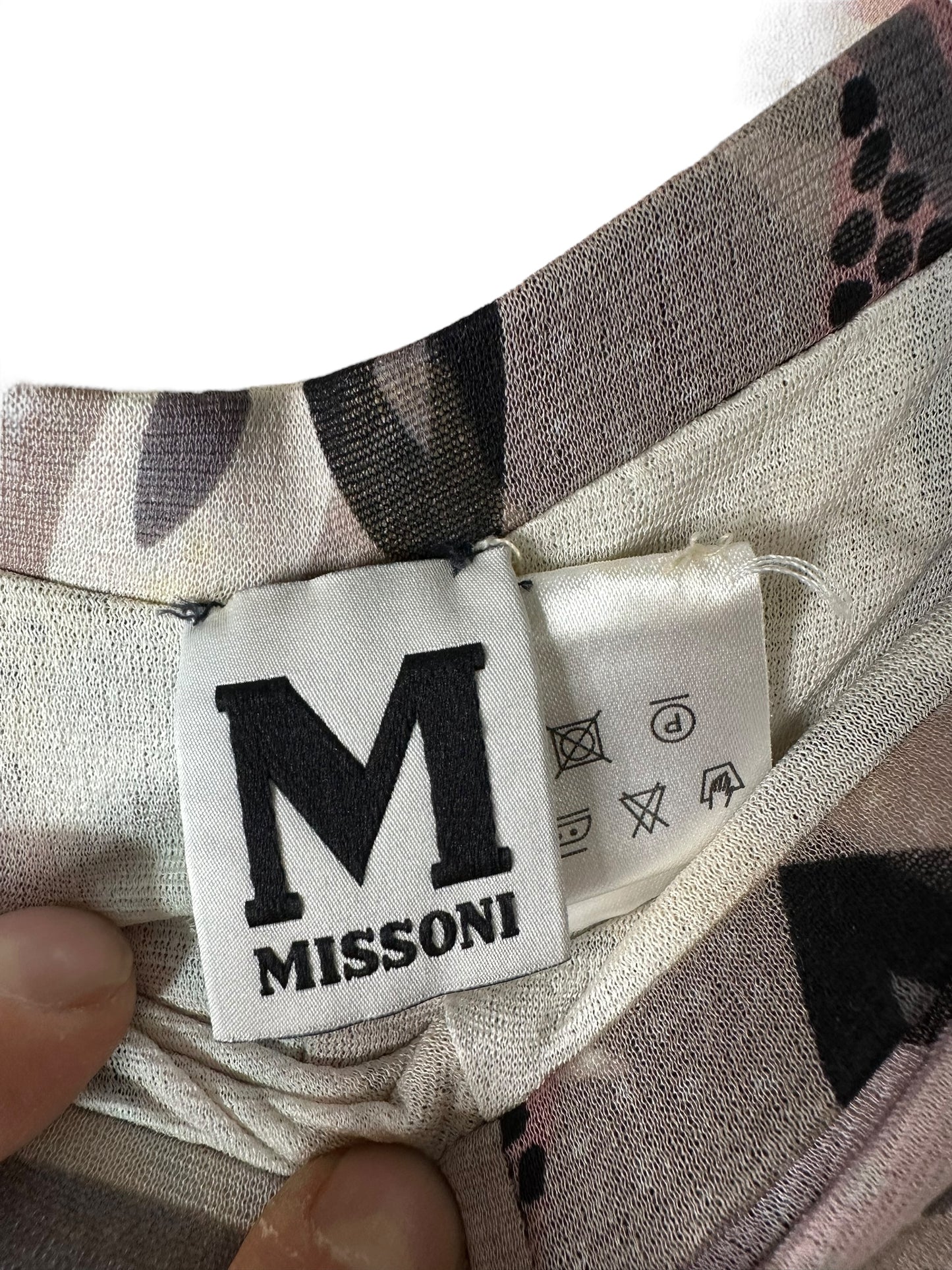 Missoni completo in seta stampato (M)