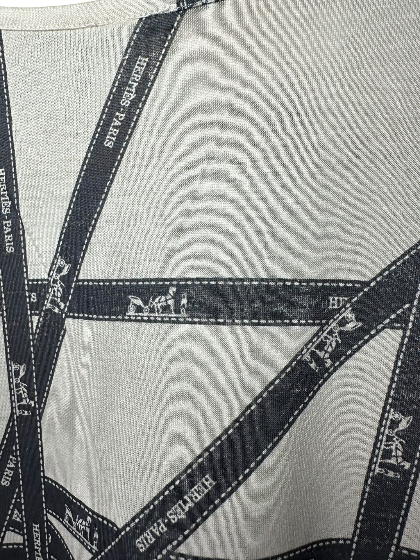 Hermès t-shirt vintage a maniche lunghe (M)