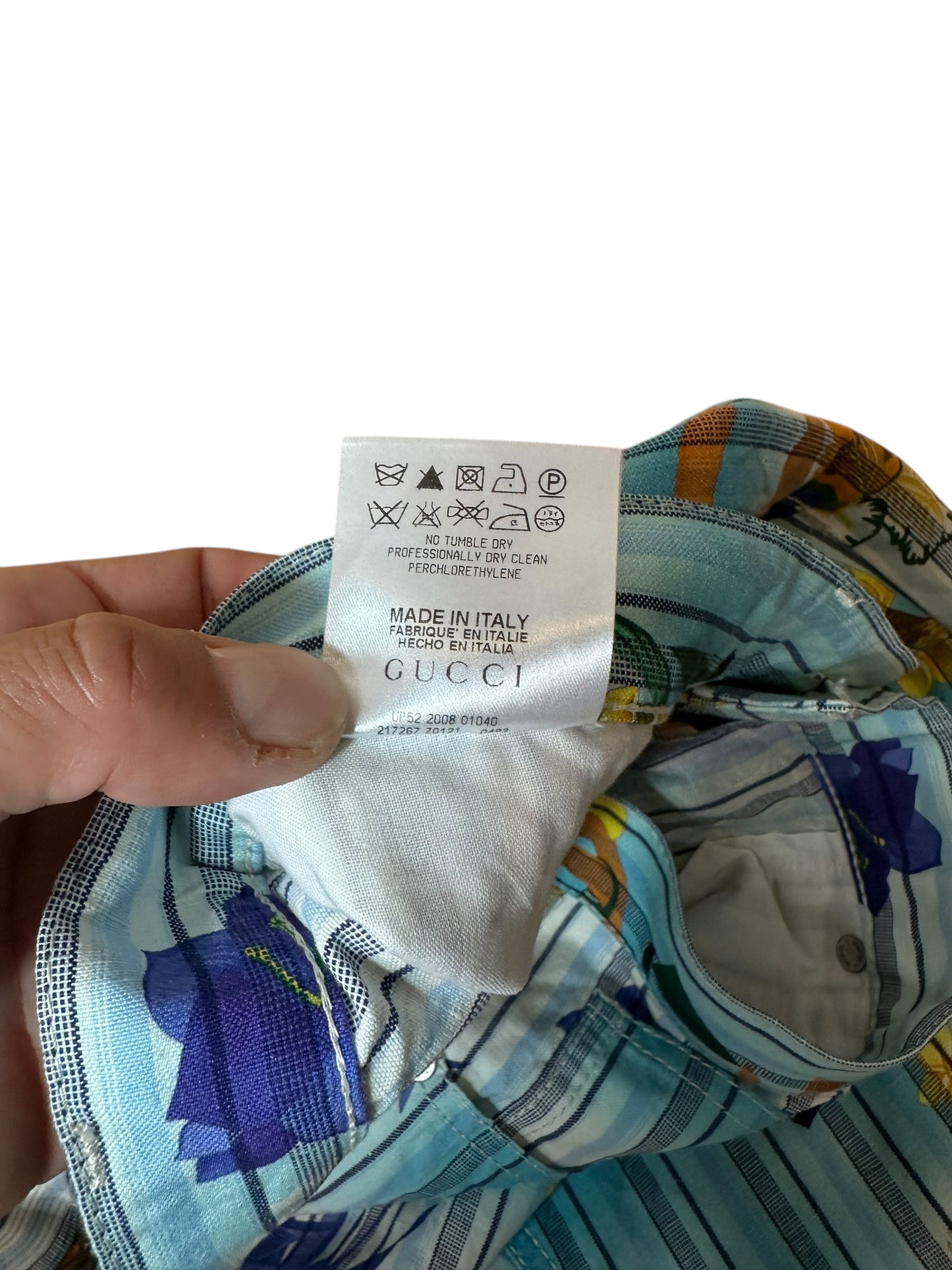 Gucci pantaloni vintage stampati (L)