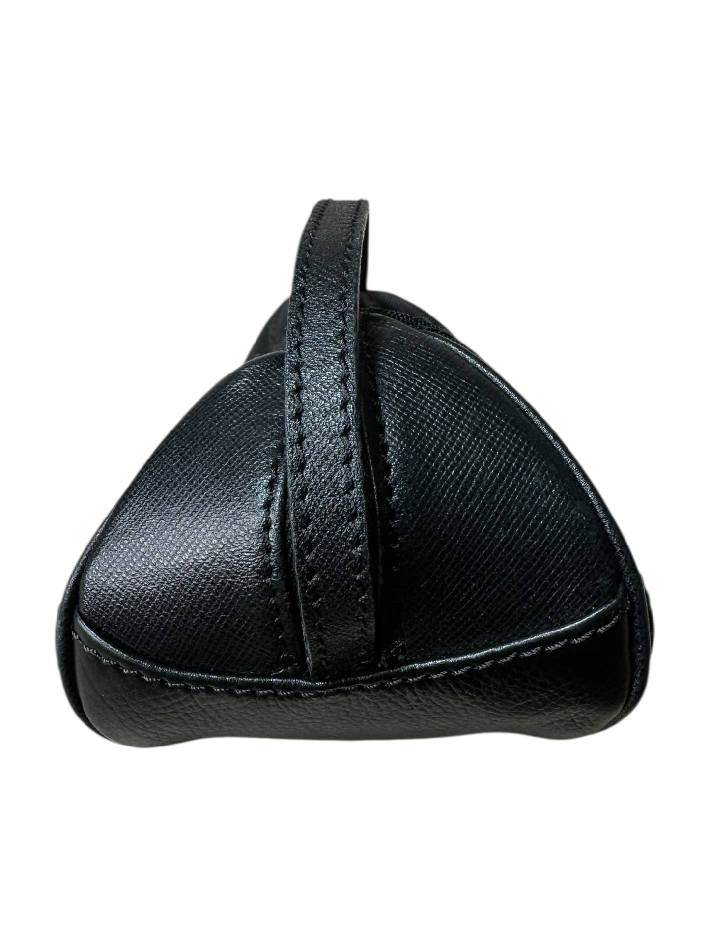 Dior mini borsa vintage in tela e pelle