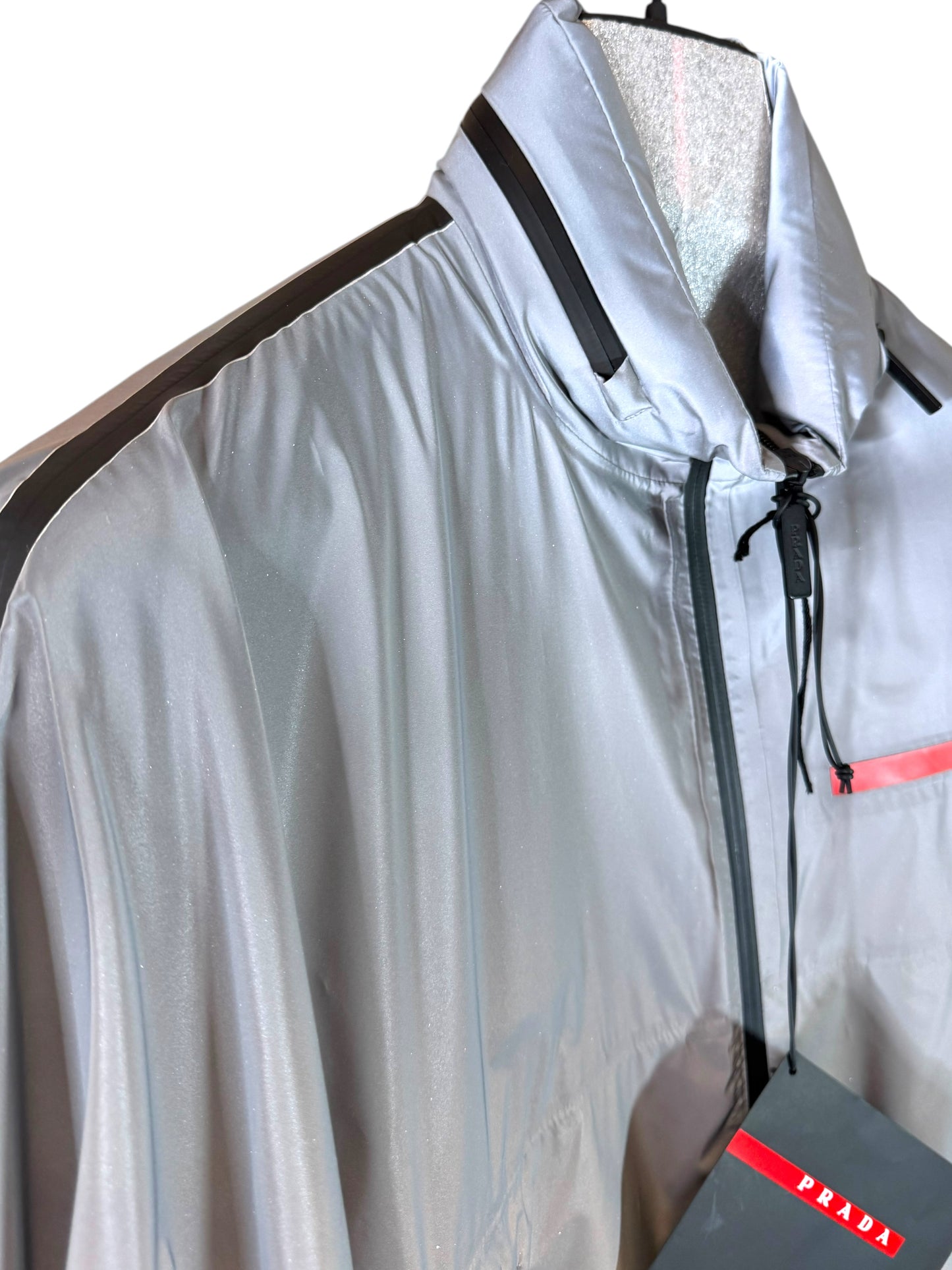 Giacca Prada Linea Rossa LR-LX066 Riflettente Uomo Taglia L