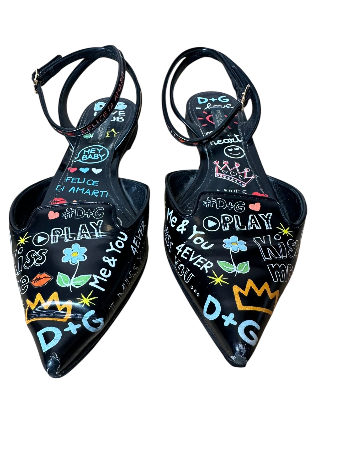 Dolce & Gabbana sandali con stampe (37.5g