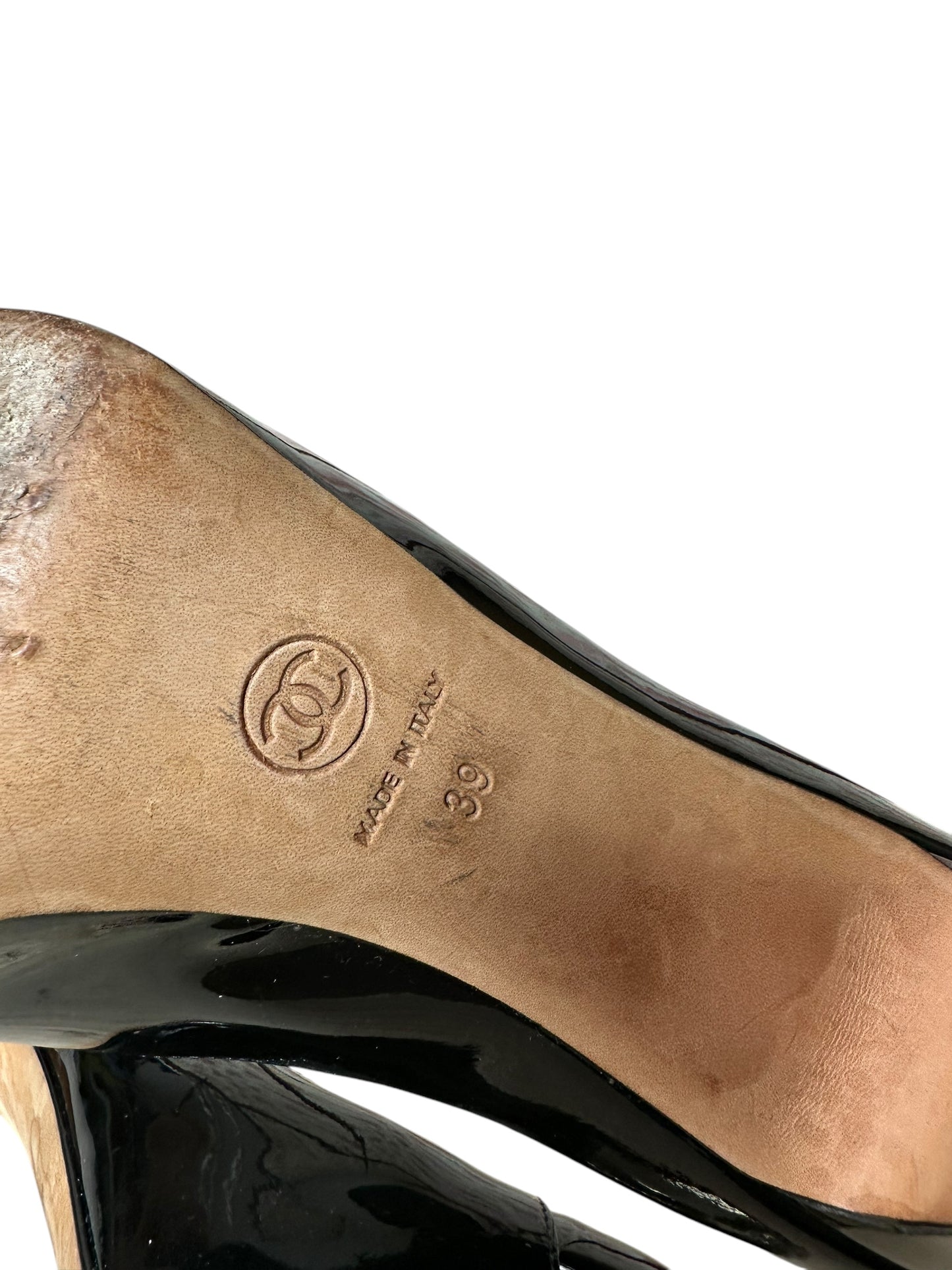 Chanel decolletè in vernice (39)