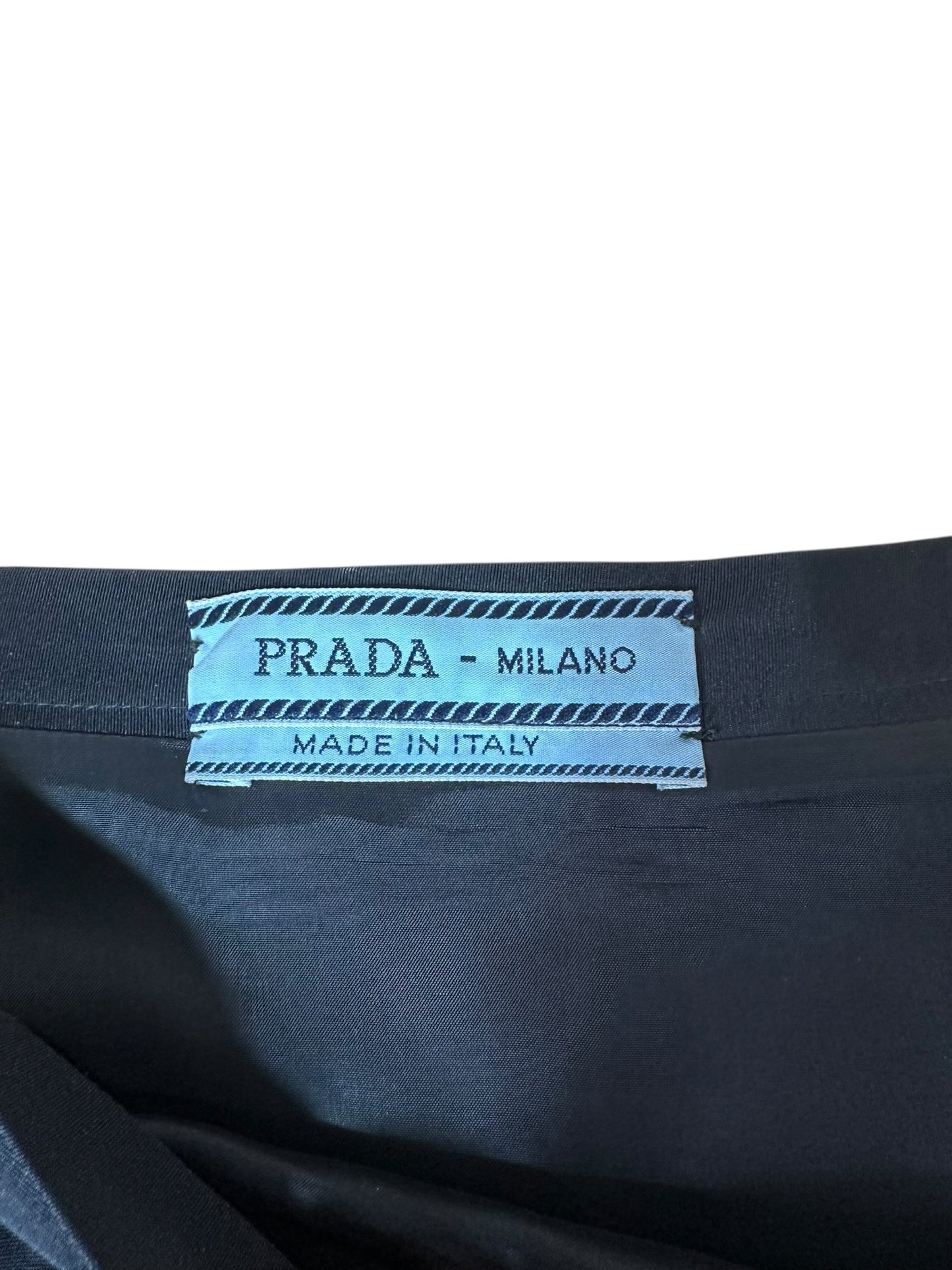Prada gonna vintage in seta (M)