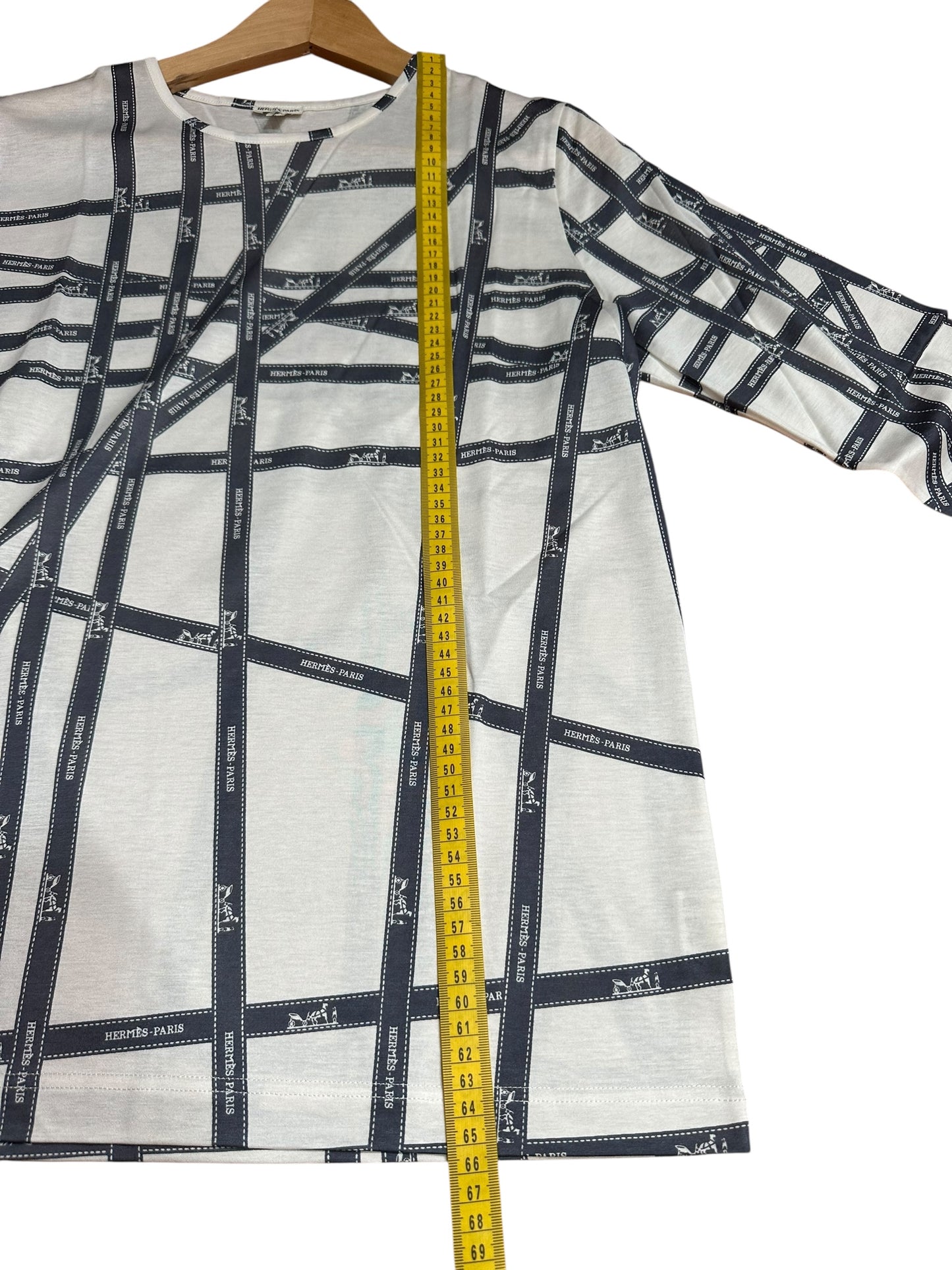 Hermès t-shirt vintage a maniche lunghe (M)