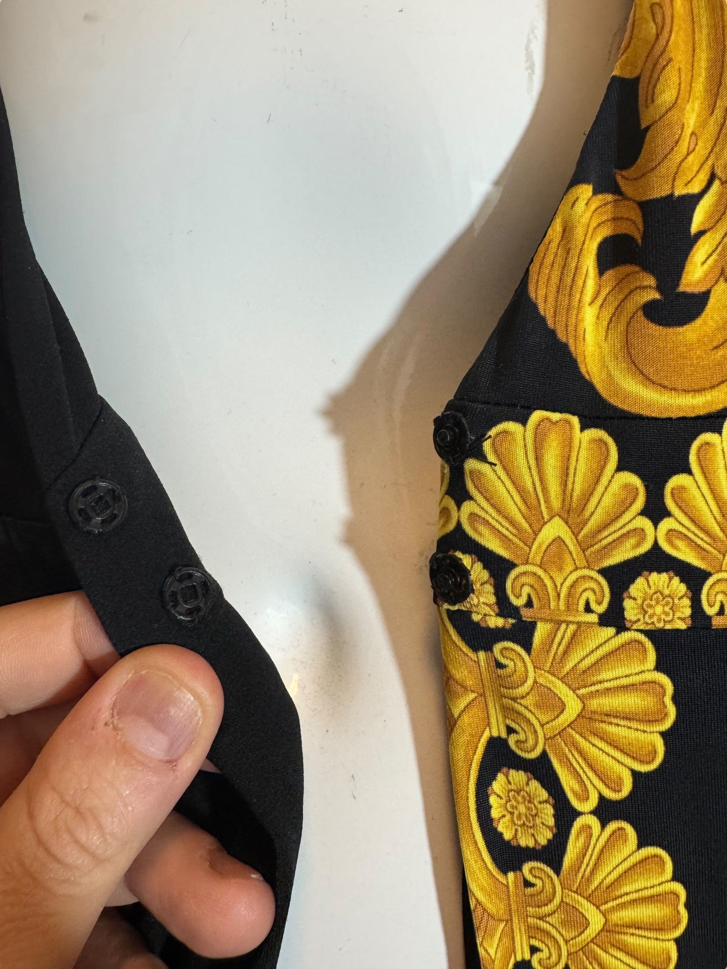 Abito Drappeggiato Heritage Print - Taglia 42