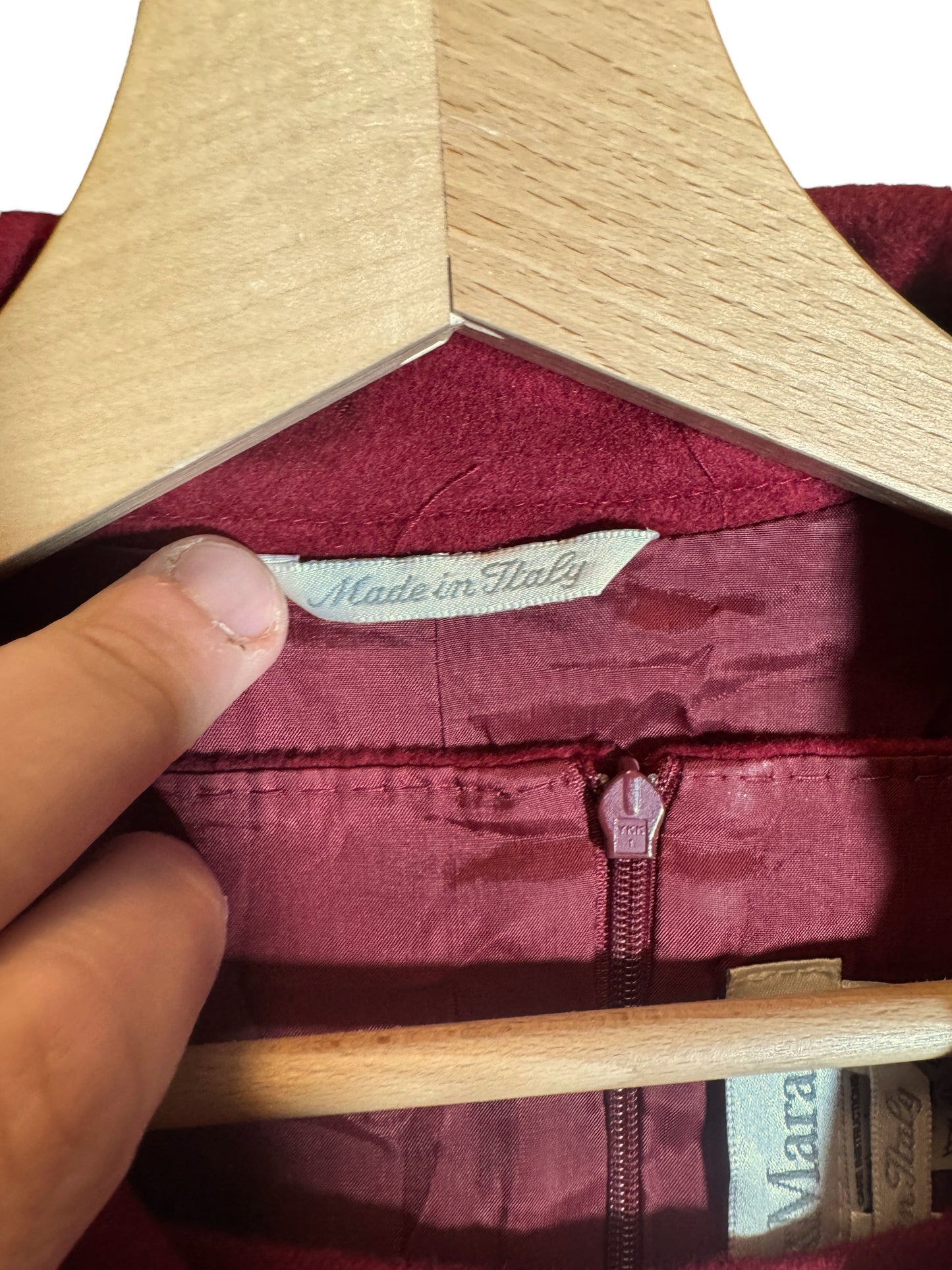 Max Mara Tailleur Completo Giacca e Abito Rosso