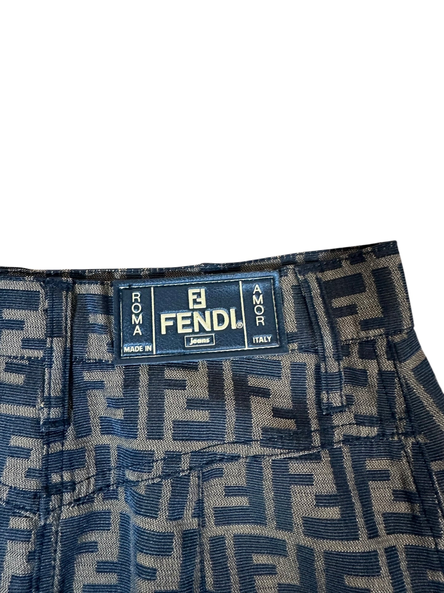 Fendi gonna vintage monogram (M)