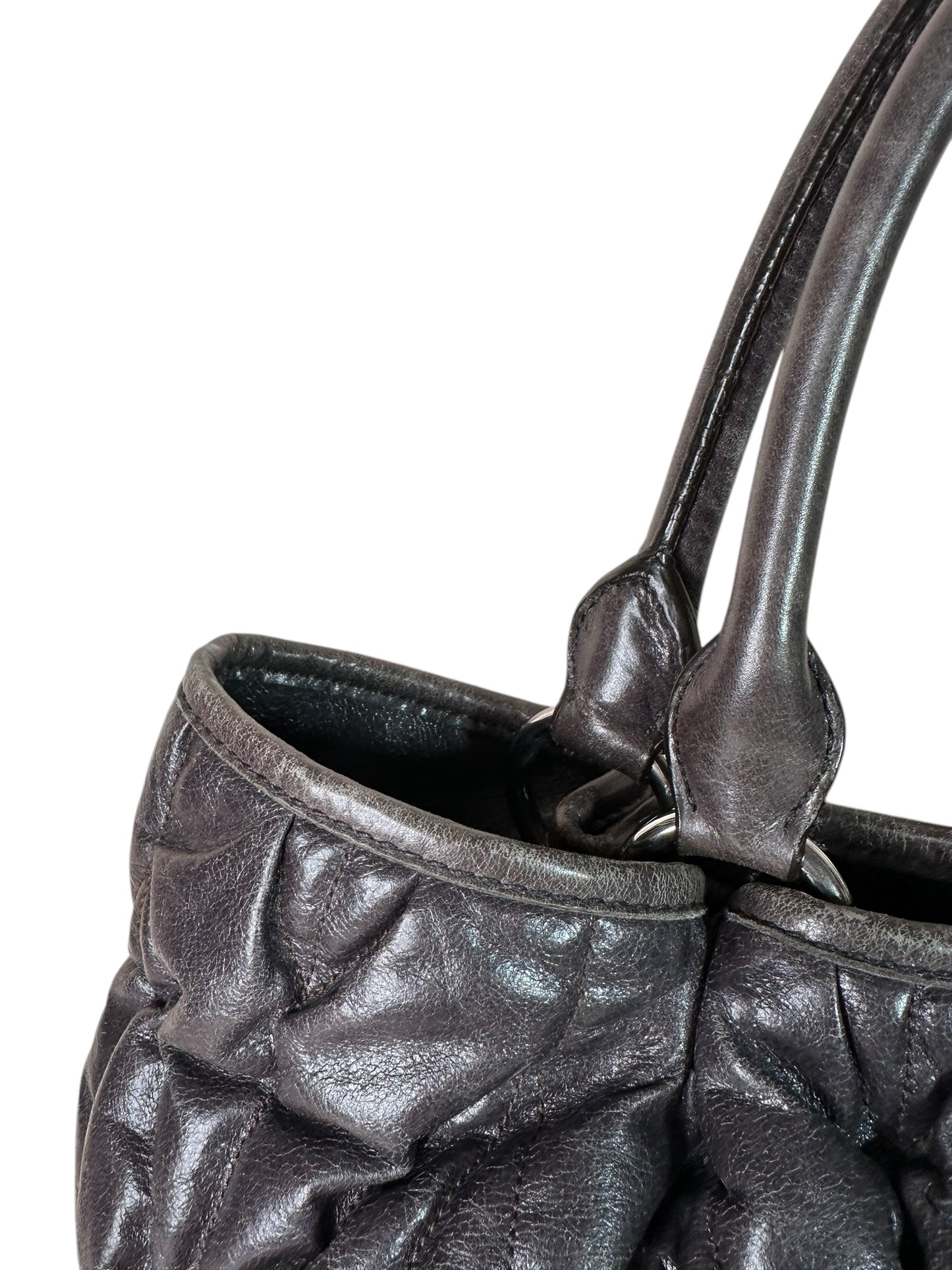 Miu Miu borsa in pelle matelassè