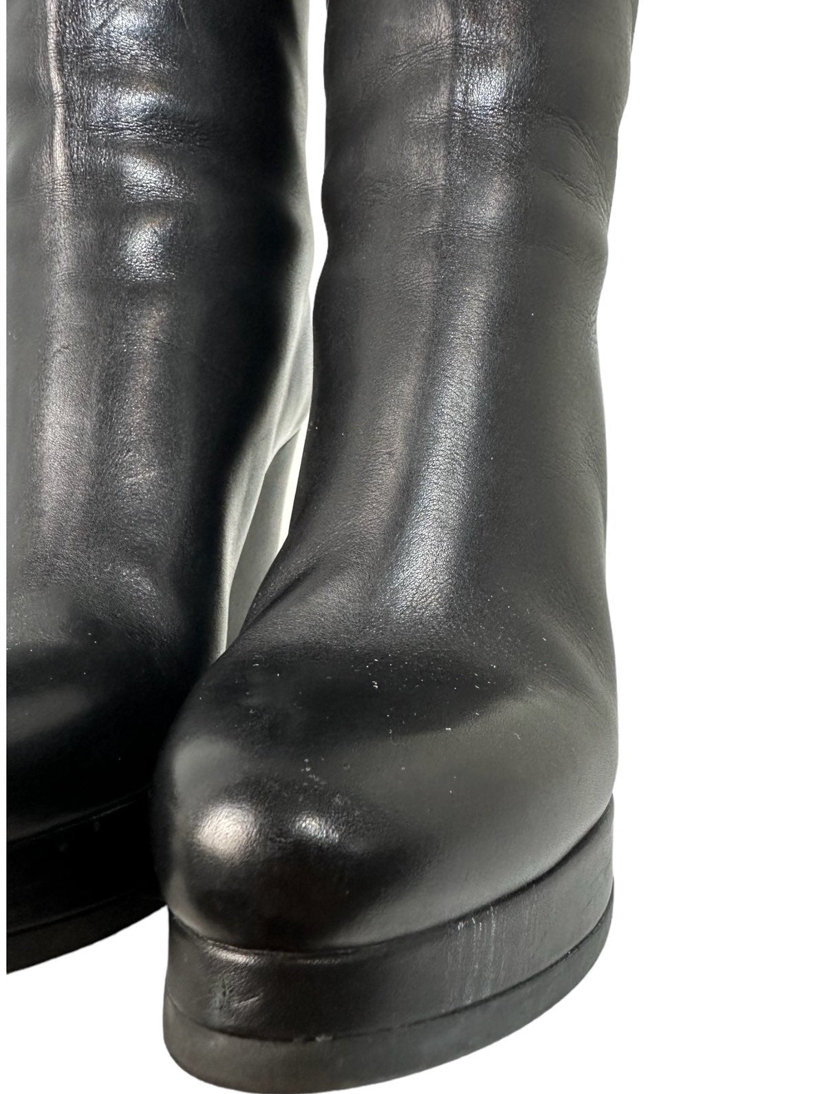 Jil Sander stivali in pelle (36,5)