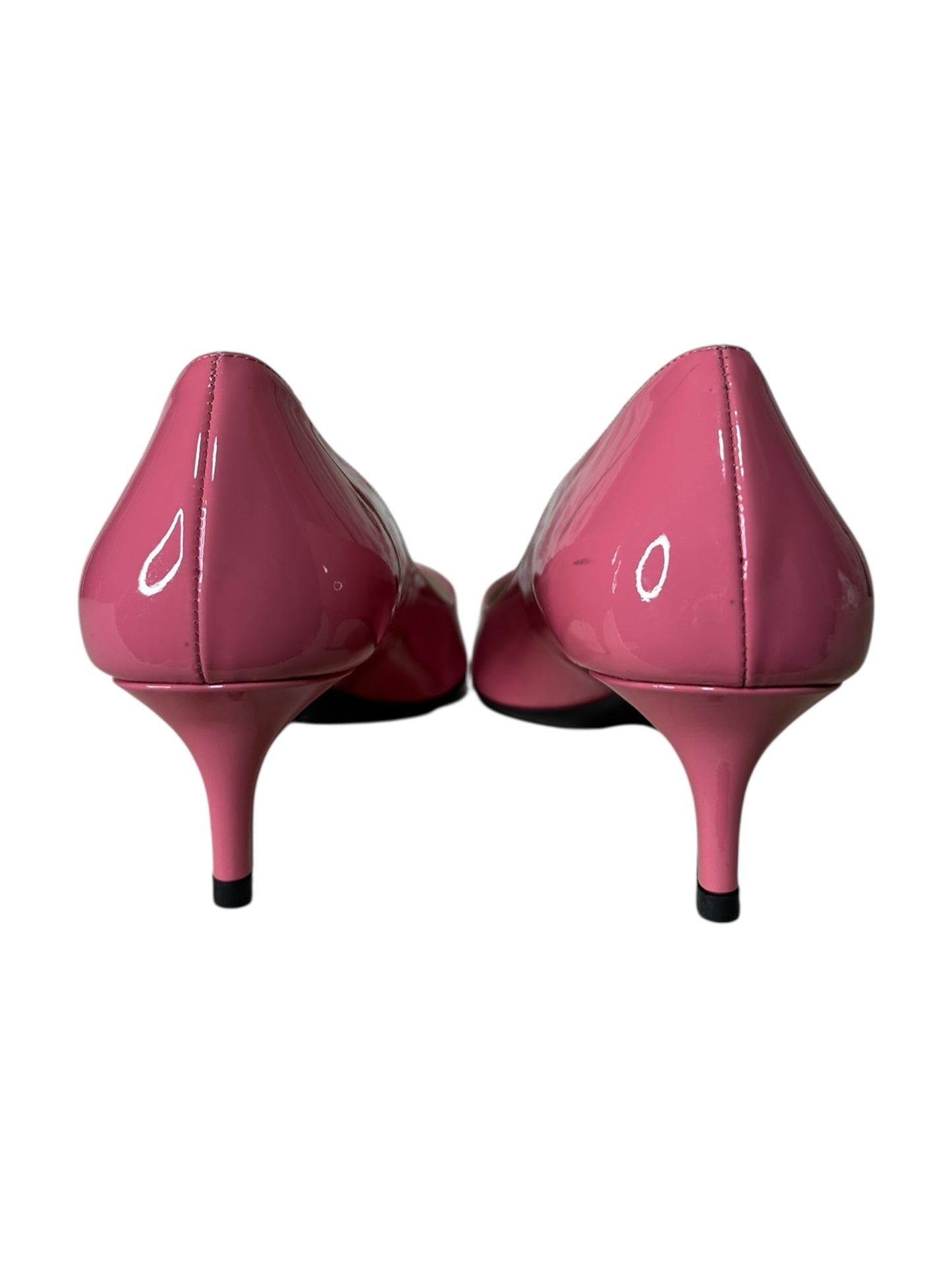 Prada decolletè in vernice rosa