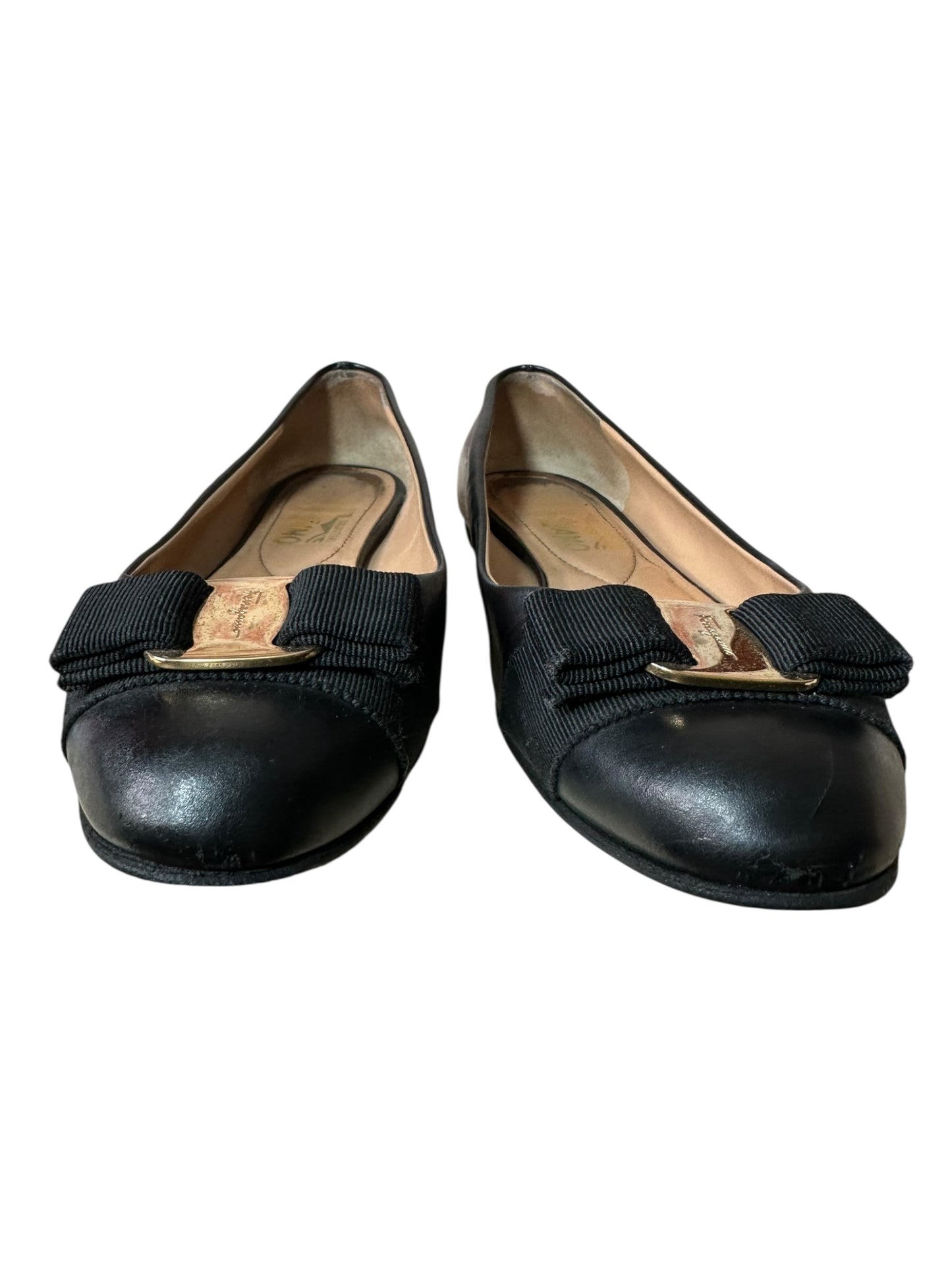Salvatore Ferragamo ballerine in pelle (36.5)