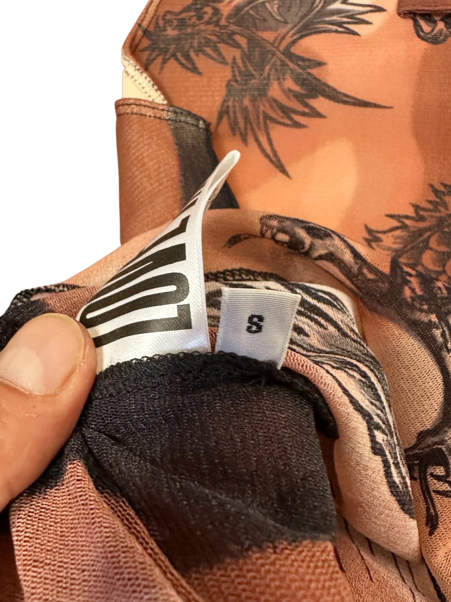 Jean Paul Gaultier tank top stampato (S)
