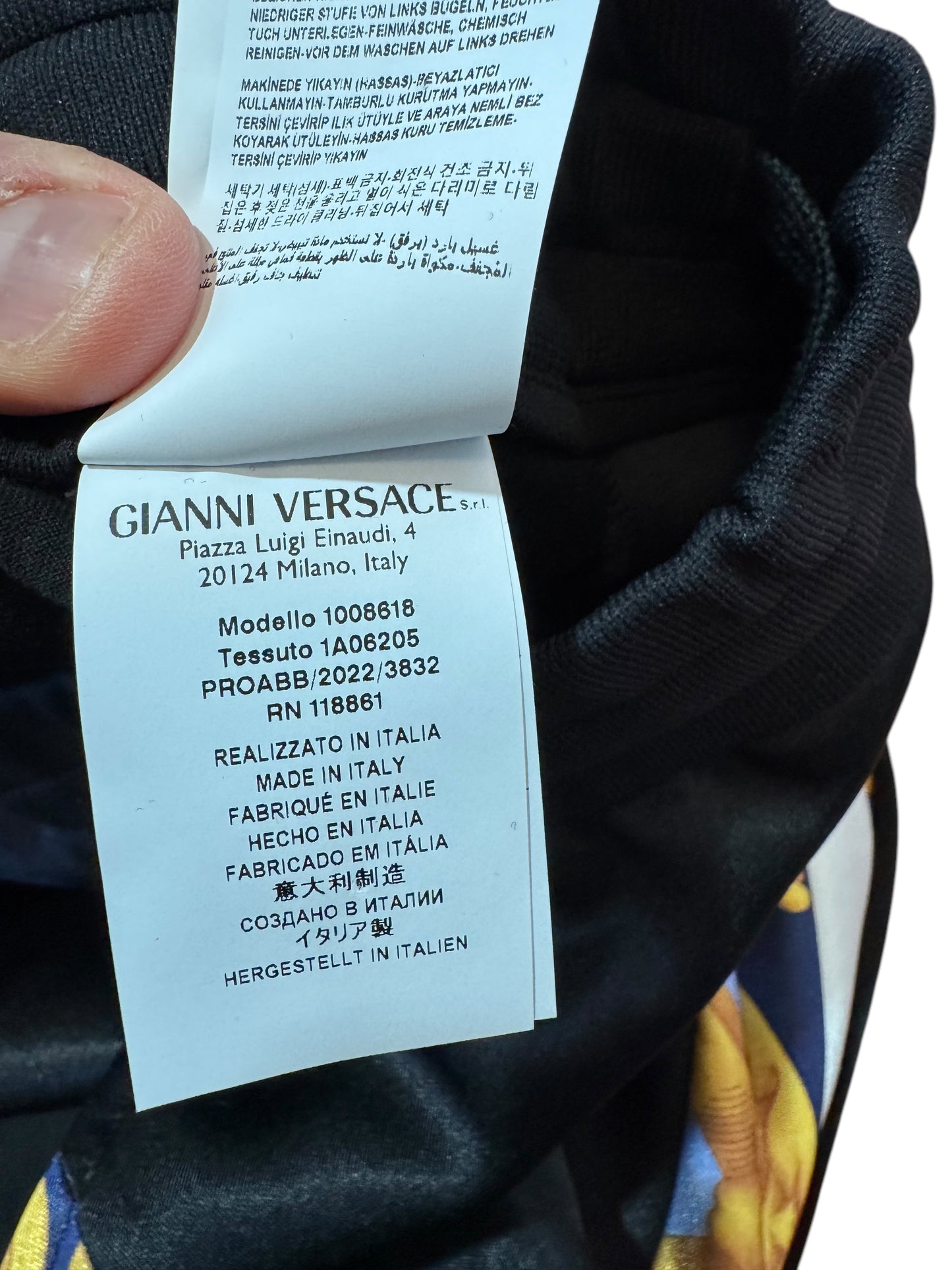 Versace Pantaloni Sportivi Uomo - Taglia S