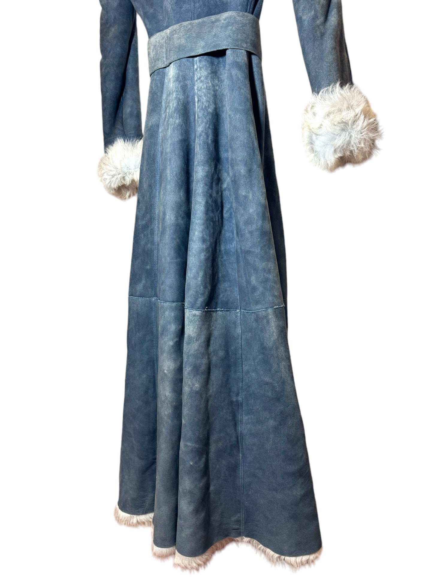 Montone Versace in Camoscio con Interno in Shearling (44)
