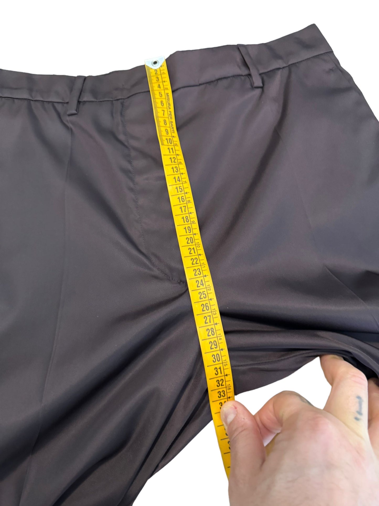 Prada pantaloni in nylon (38)