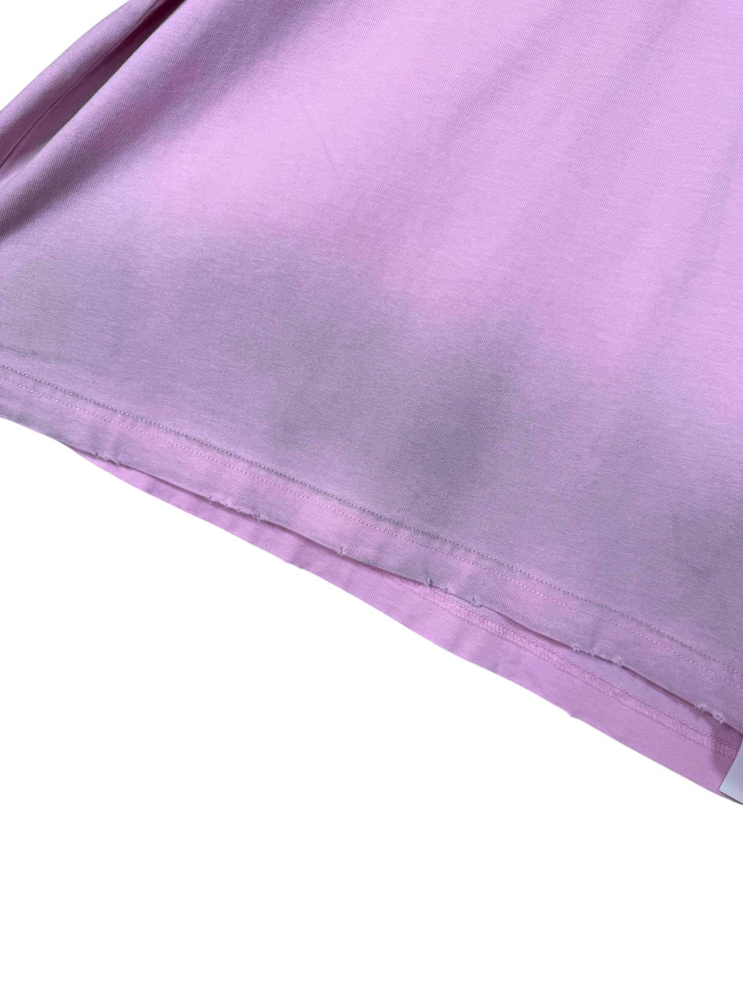 Balenciaga T-shirt Unisex Rosa XS (vestibilità Over fino a L/XL) - Effetto Destroyed