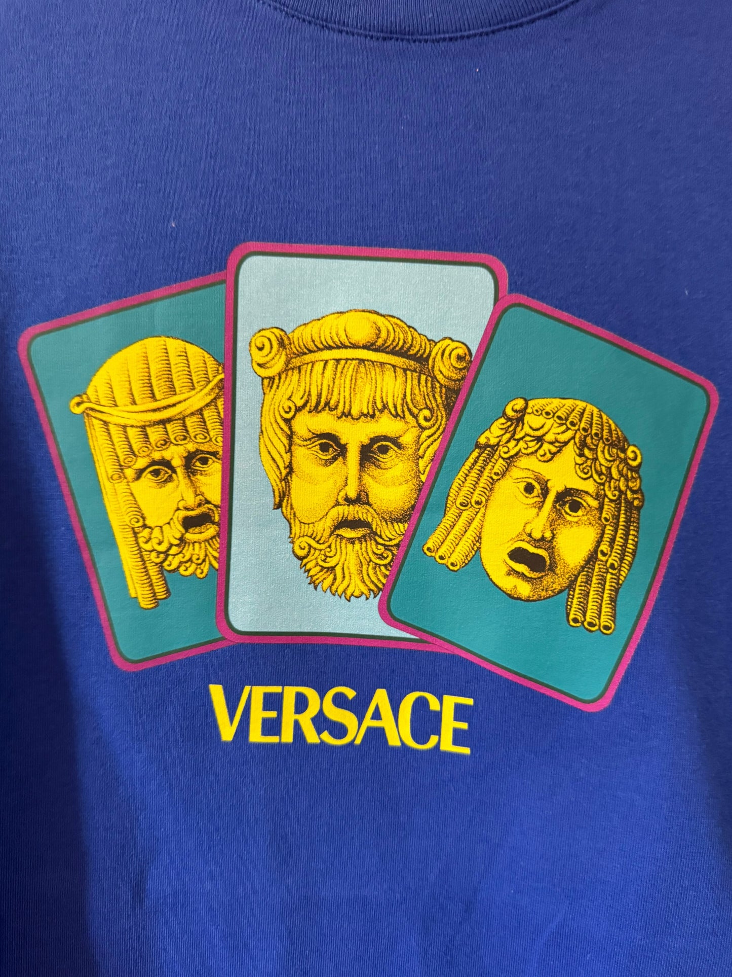 Versace t-shirt con stampa (M)