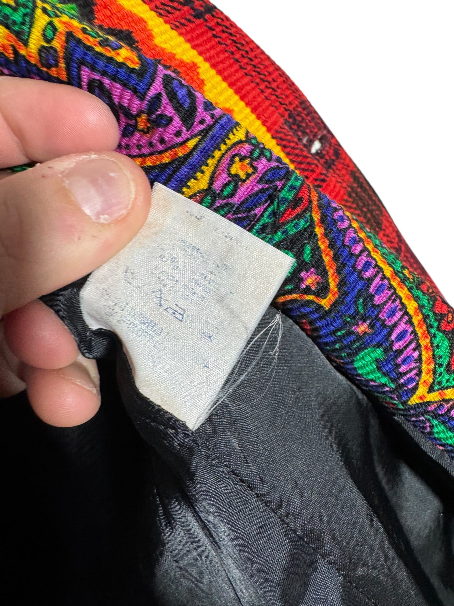 Versus Gianni Versace - Cappotto Vintage Tartan e Paisley (42)