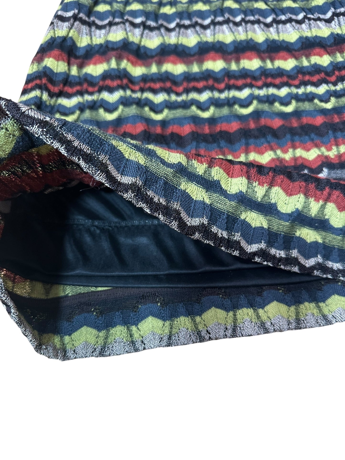 Missoni mini gonna in maglia (M)